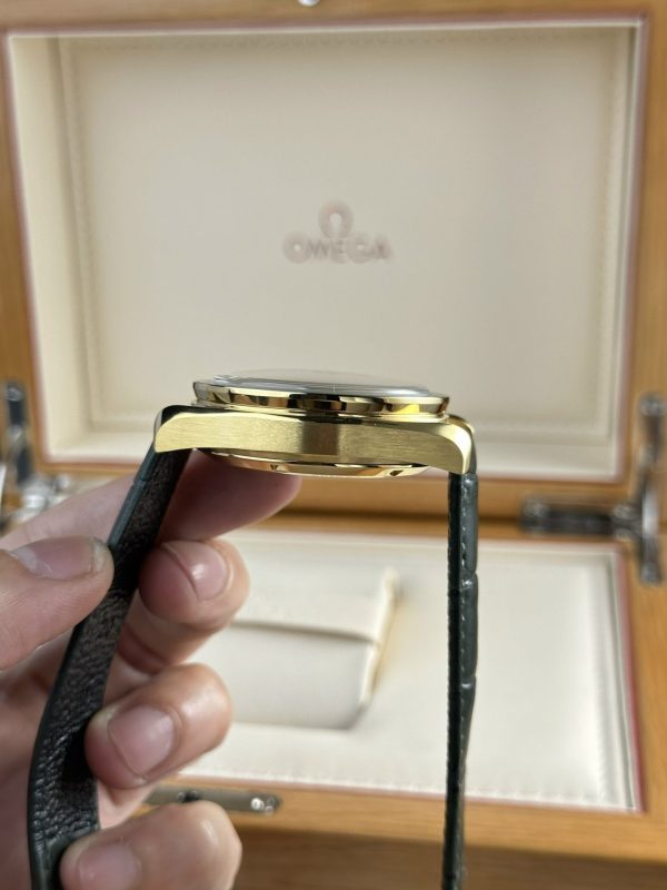 Luxury Chronograph Watch Green Dial Stainless Steel Sport Design