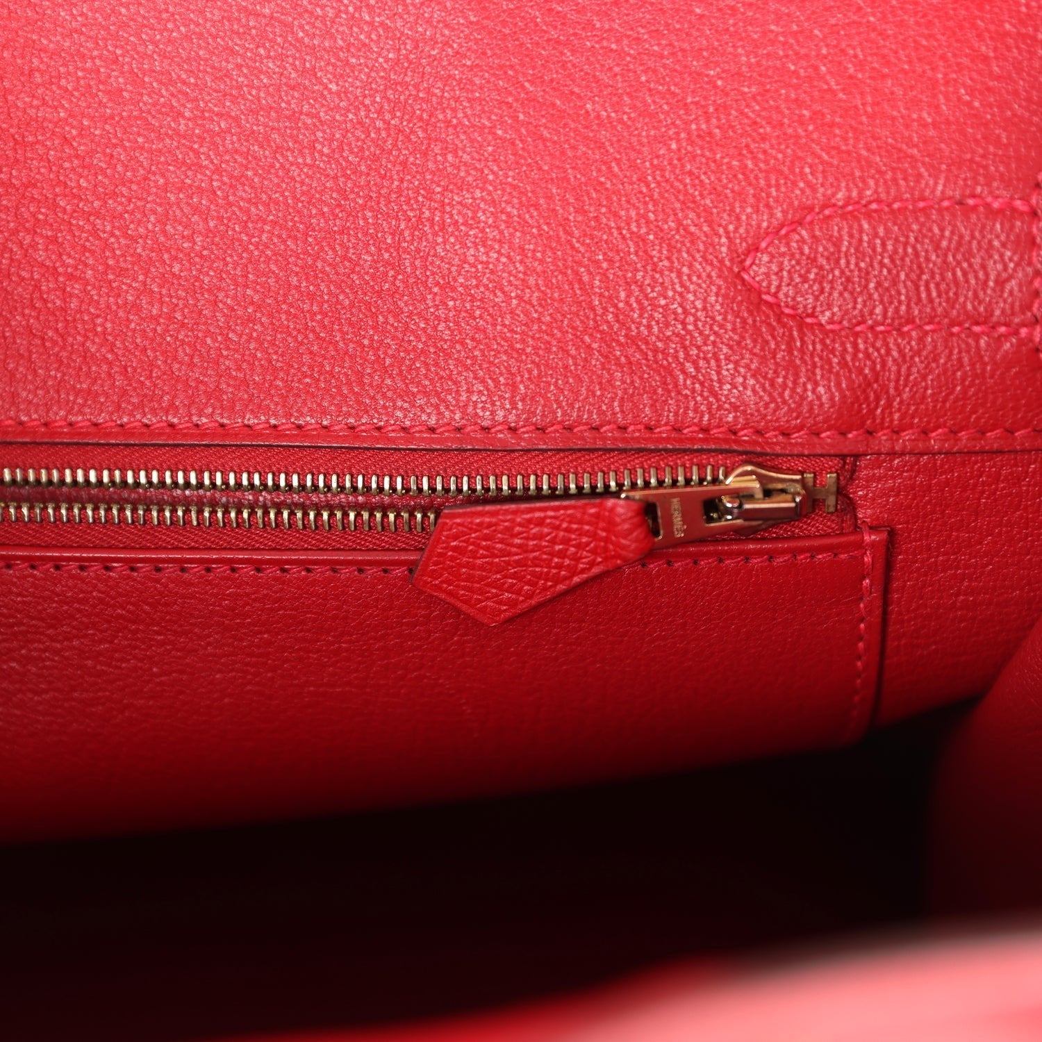 Pre-owned Hermes Birkin 30 Rouge Casaque Epsom Gold Hardware