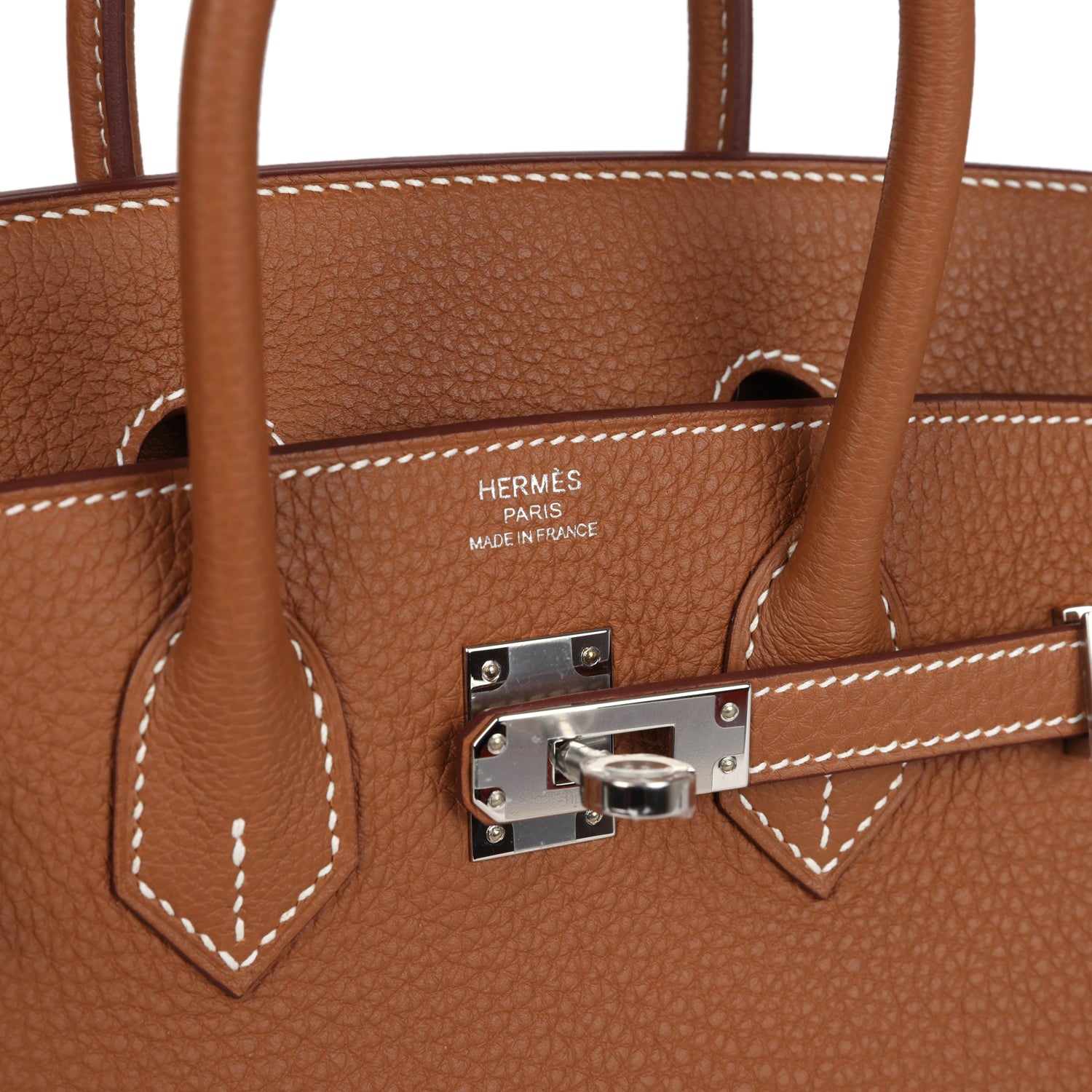 Hermes Birkin 25 Gold Togo Palladium Hardware