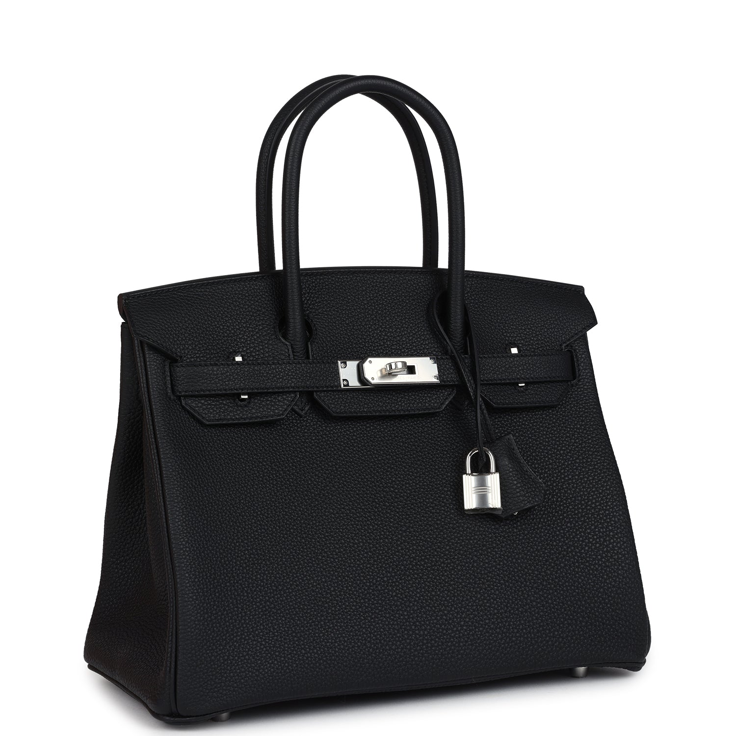 Hermes Birkin 30 Black Togo Palladium Hardware