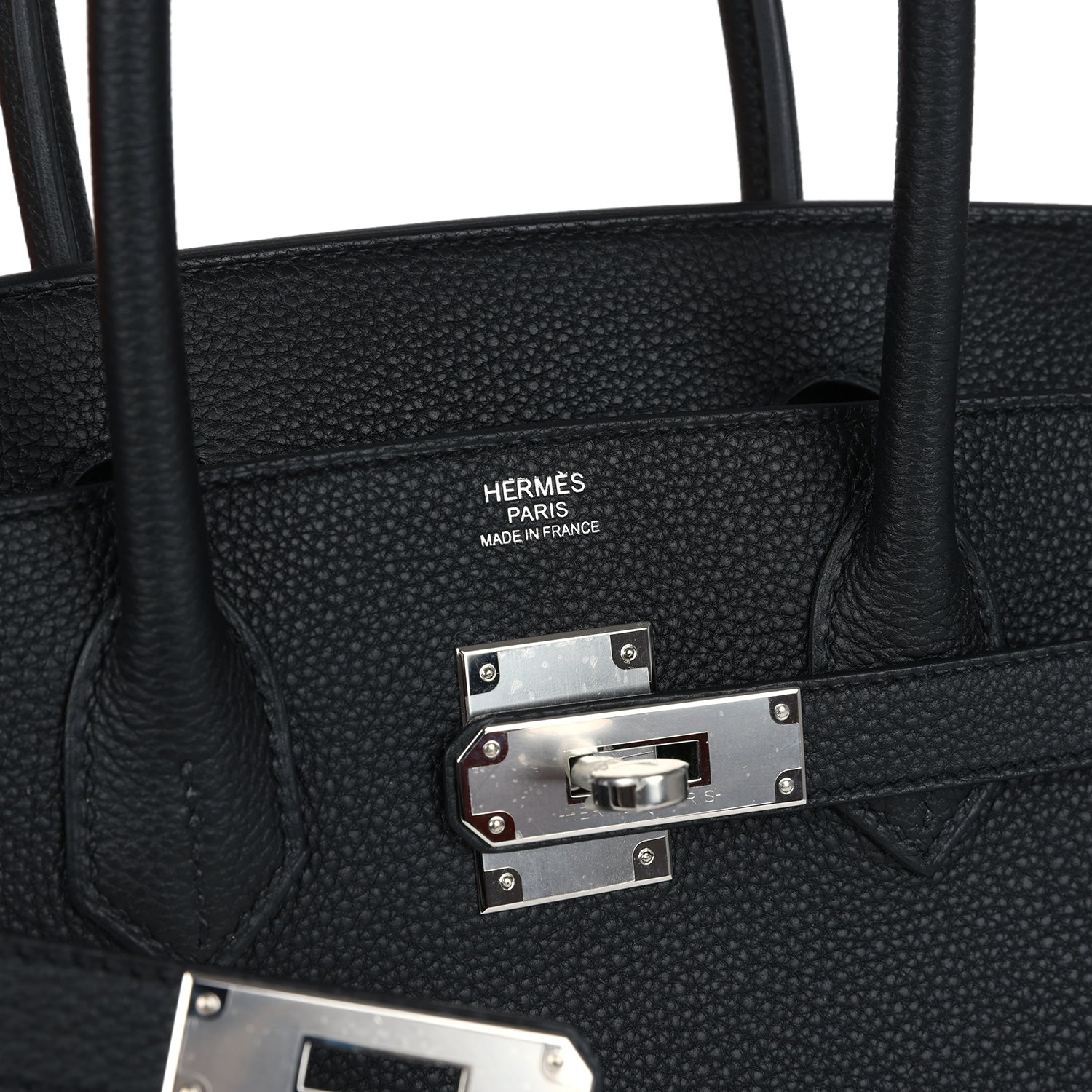 Hermes Birkin 30 Black Togo Palladium Hardware