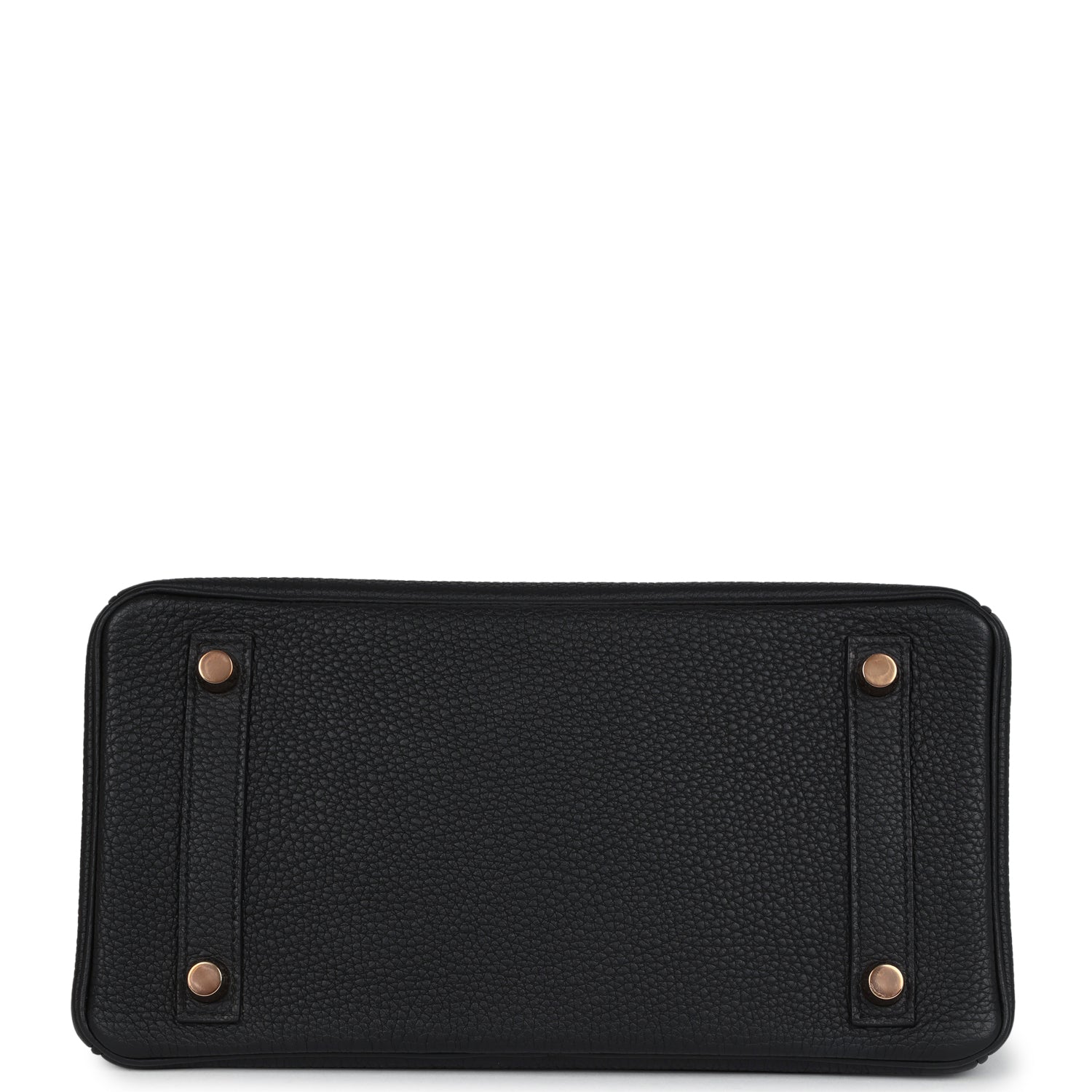 Hermes Birkin 25 Black Togo Rose Gold Hardware