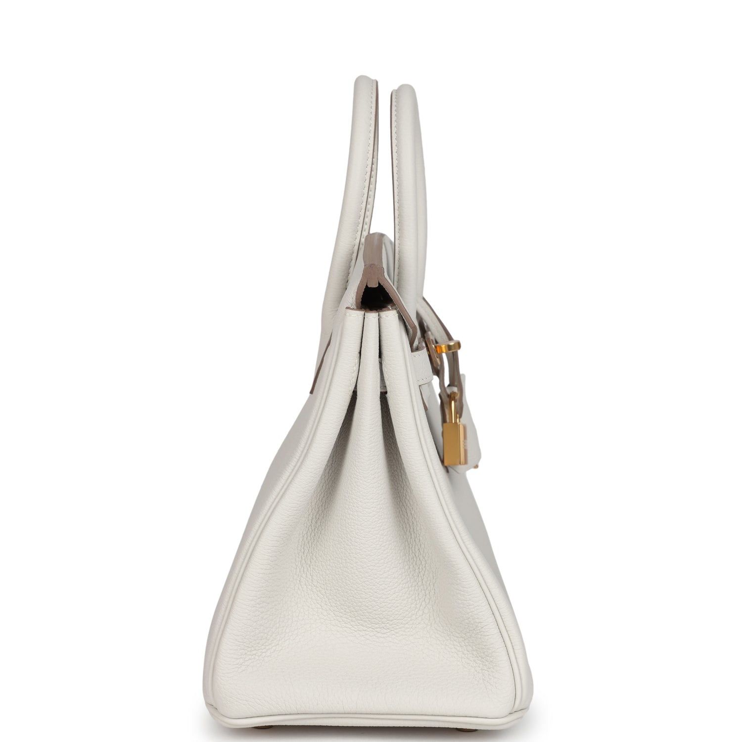 Hermes Birkin 25 Gris Pale Togo Gold Hardware