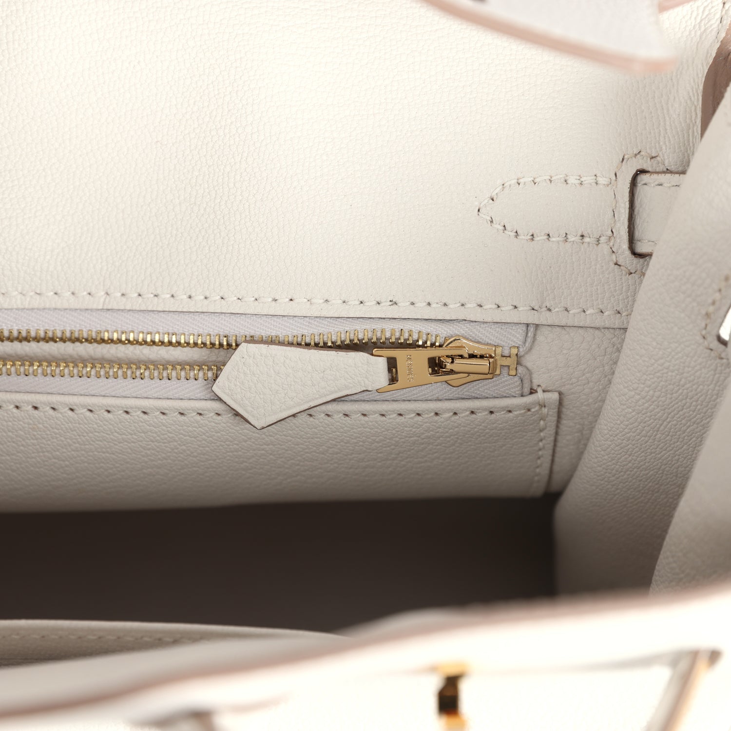 Hermes Birkin 25 Gris Pale Togo Gold Hardware