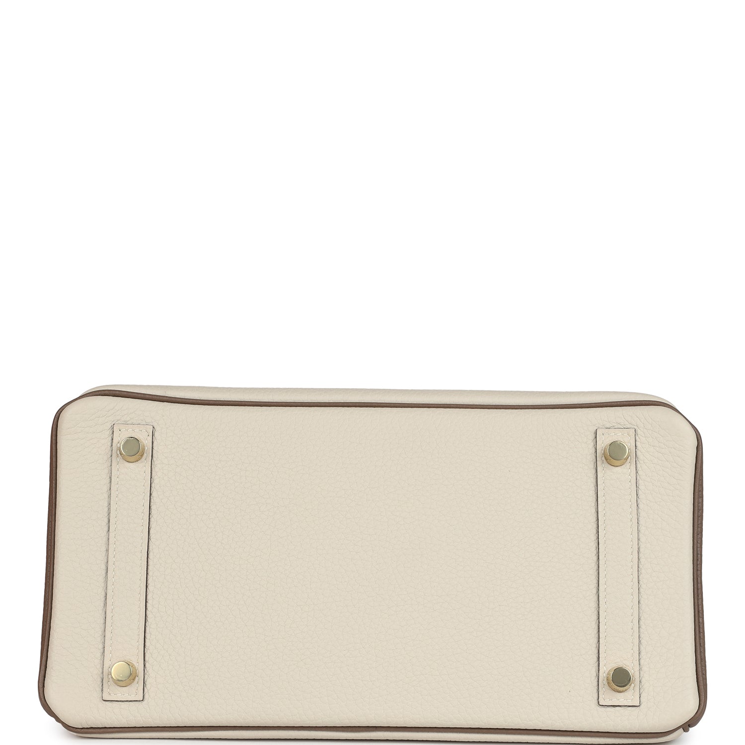 Hermes Special Order (HSS) Birkin 30 Etoupe and Craie Togo Brushed Gold Hardware