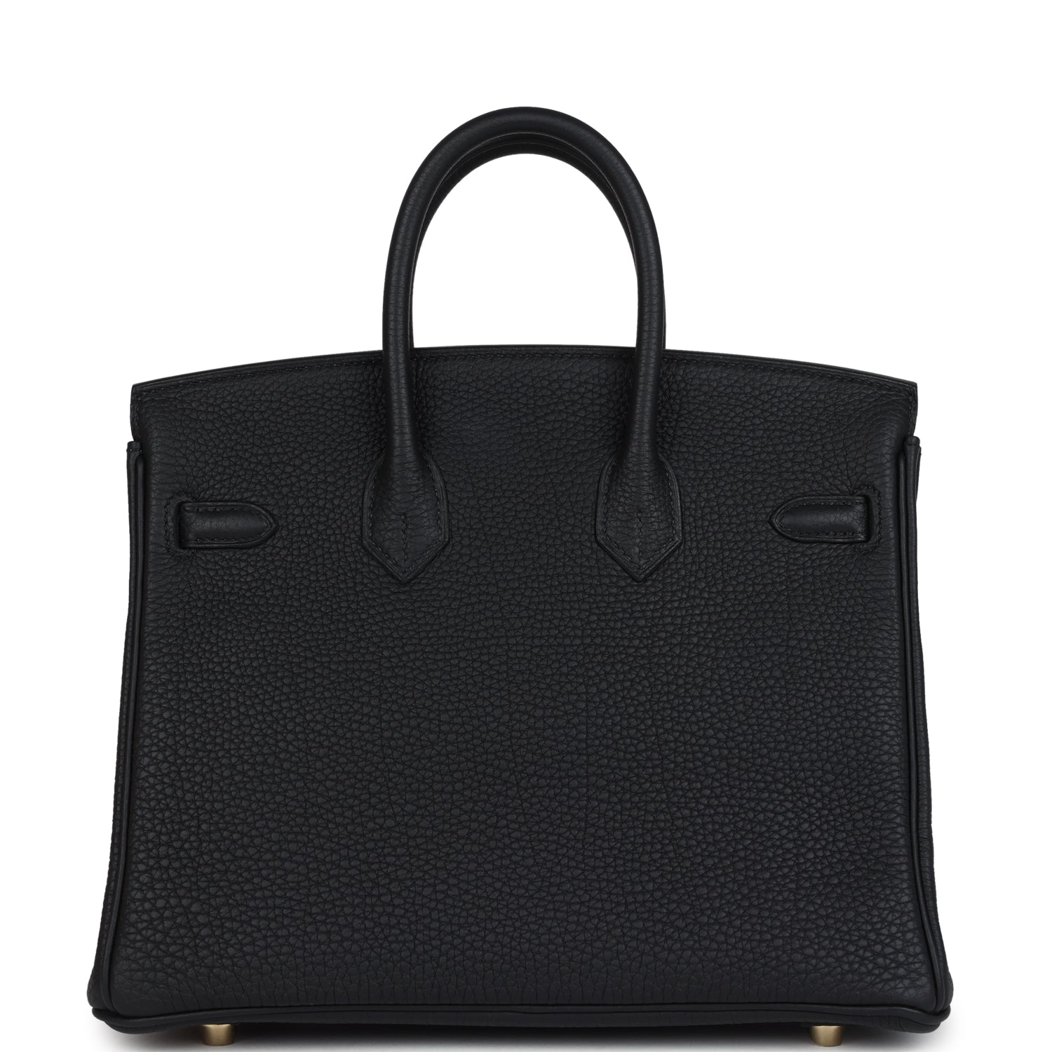 Hermes Special Order (HSS) Birkin 25 Black Verso Togo Brushed Gold Hardware