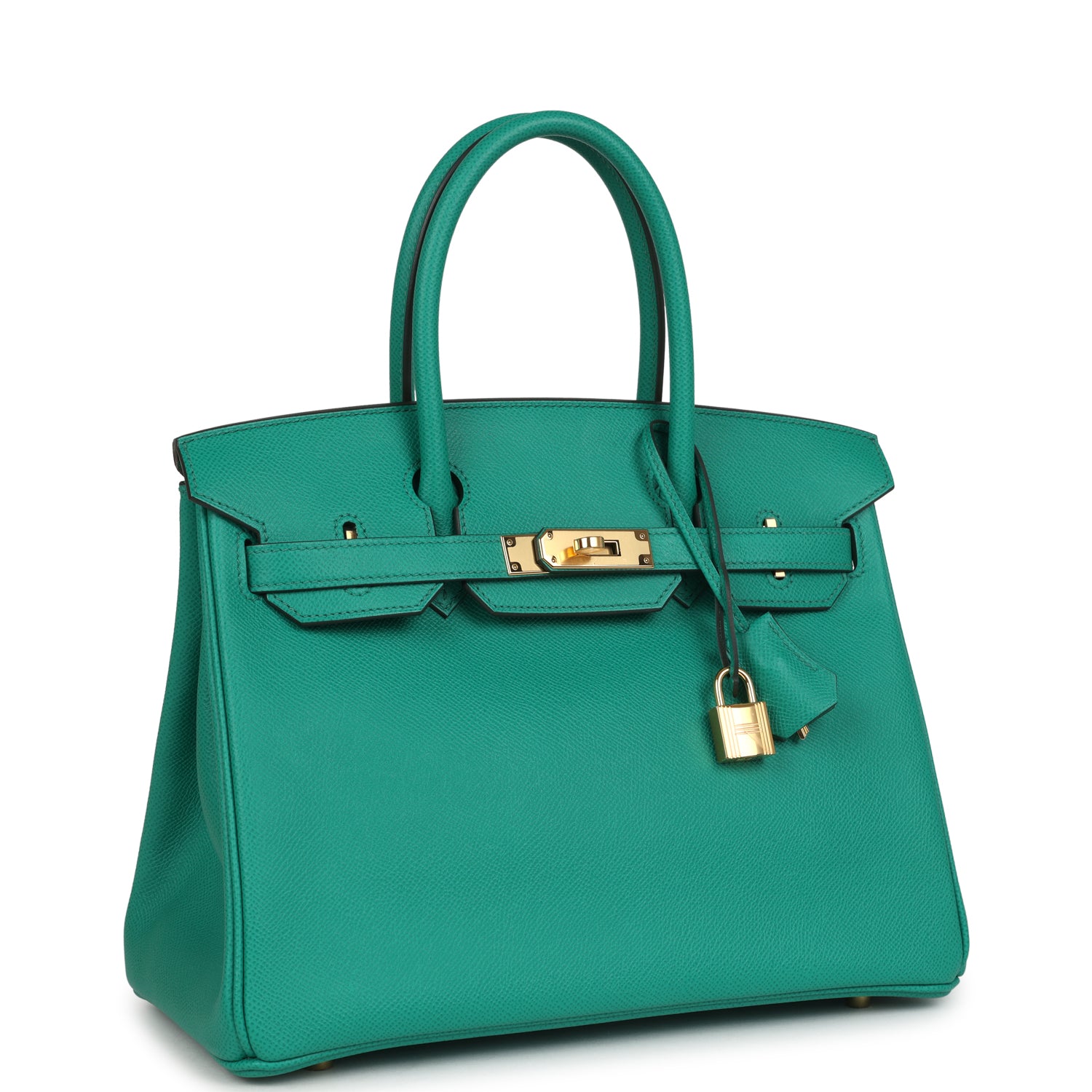 Hermes Birkin 30 Vert Jade Epsom Gold Hardware