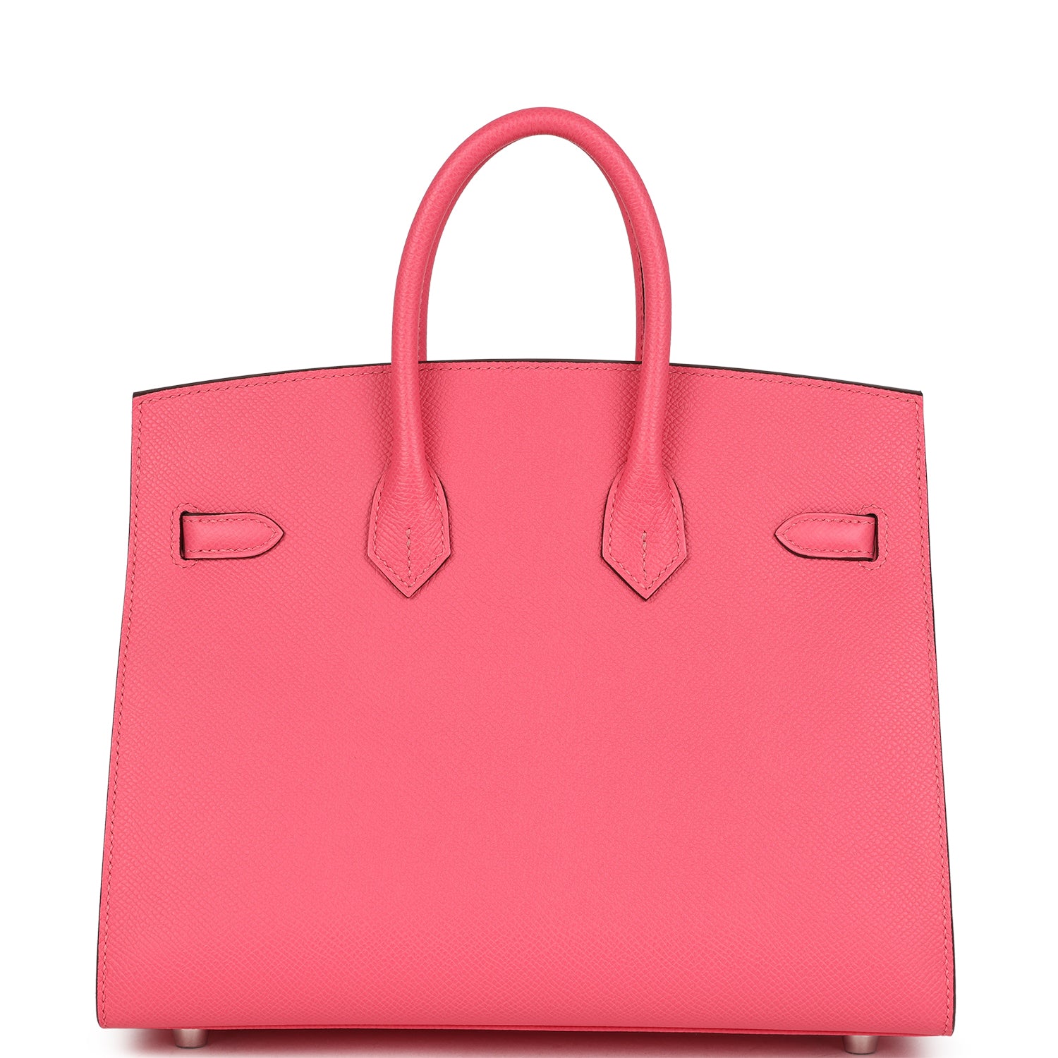 Hermes Birkin Sellier 25 Rose Azalee Epsom Palladium Hardware
