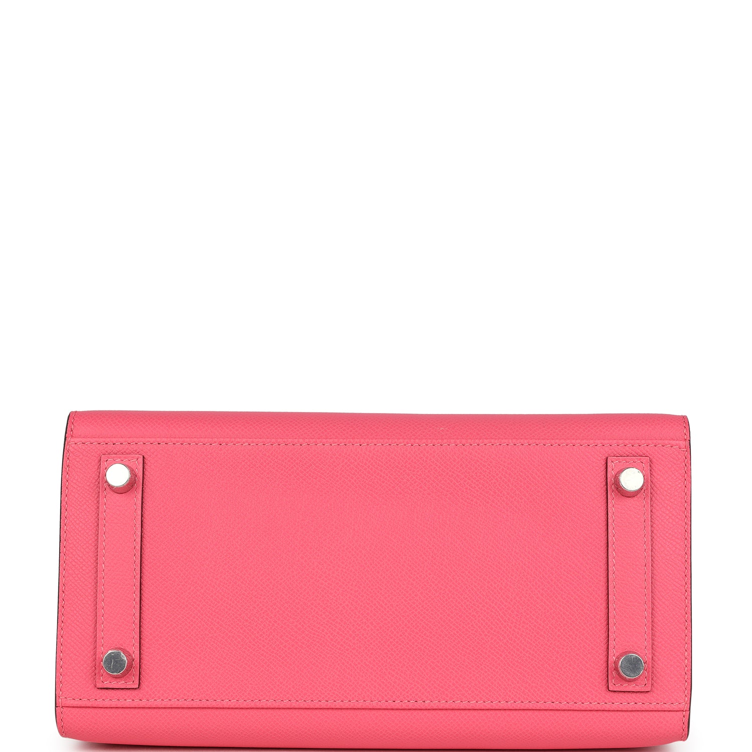 Hermes Birkin Sellier 25 Rose Azalee Epsom Palladium Hardware