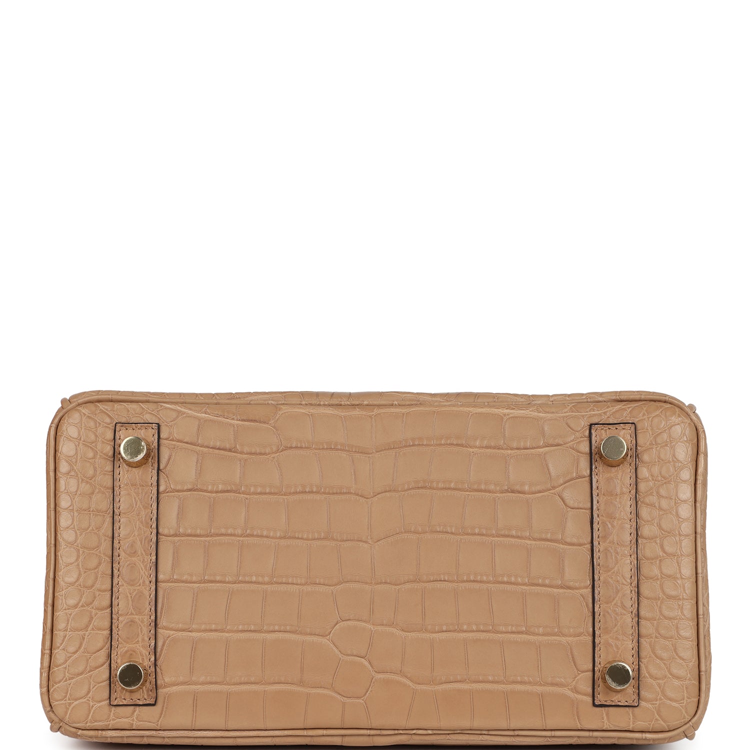 Hermes Birkin 25 Chai Matte Alligator Gold Hardware