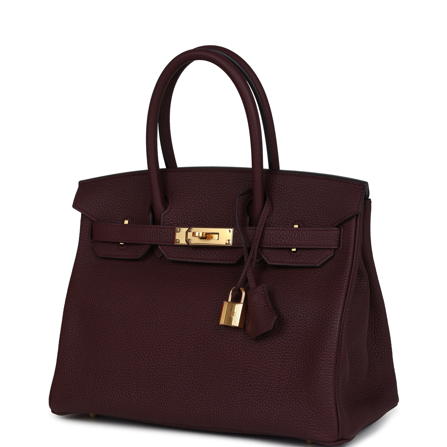 Hermes Birkin 30 Bordeaux Togo Gold Hardware