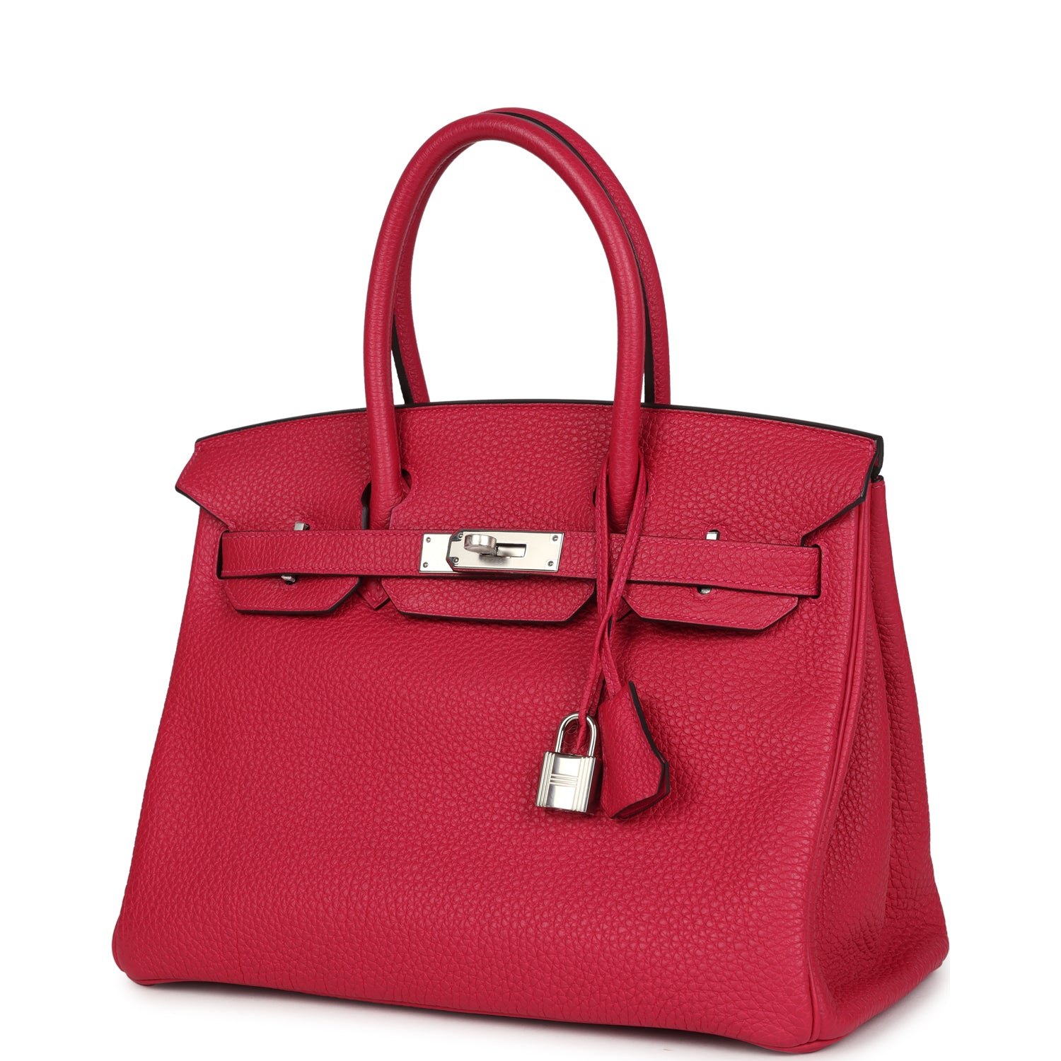Hermes Birkin 30 Framboise Togo Palladium Hardware