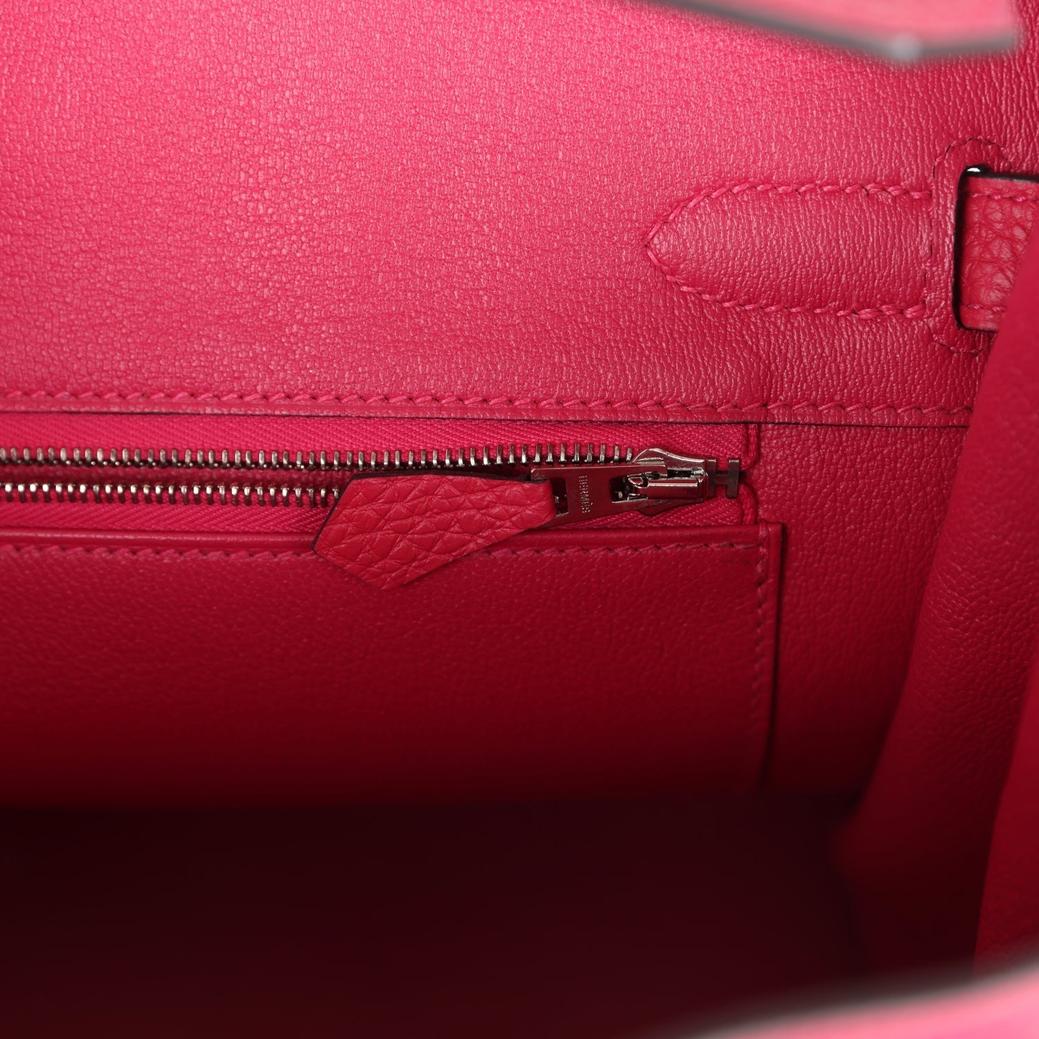 Hermes Birkin 30 Framboise Togo Palladium Hardware