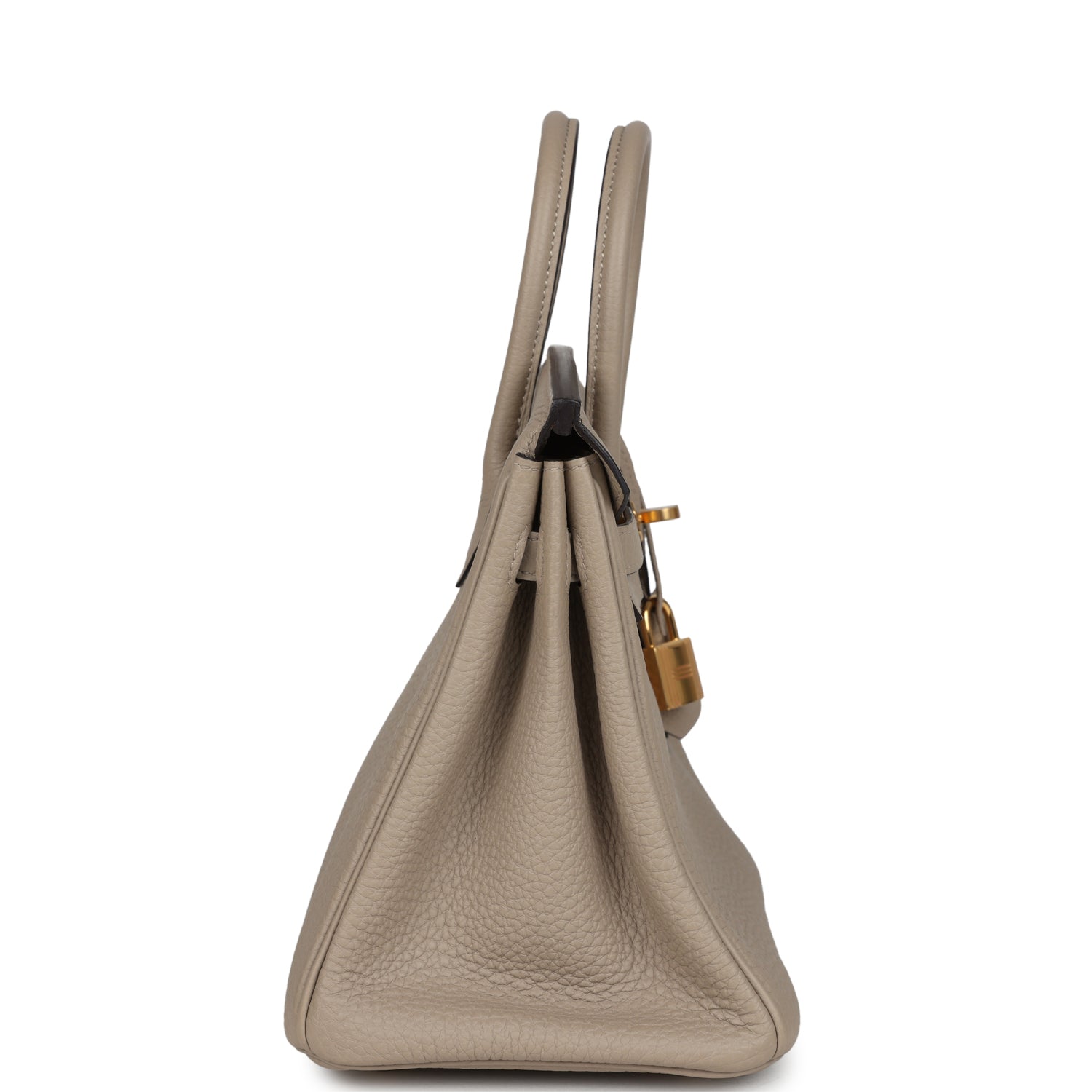 Hermes Birkin 25 Gris Tourterelle Togo Gold Hardware
