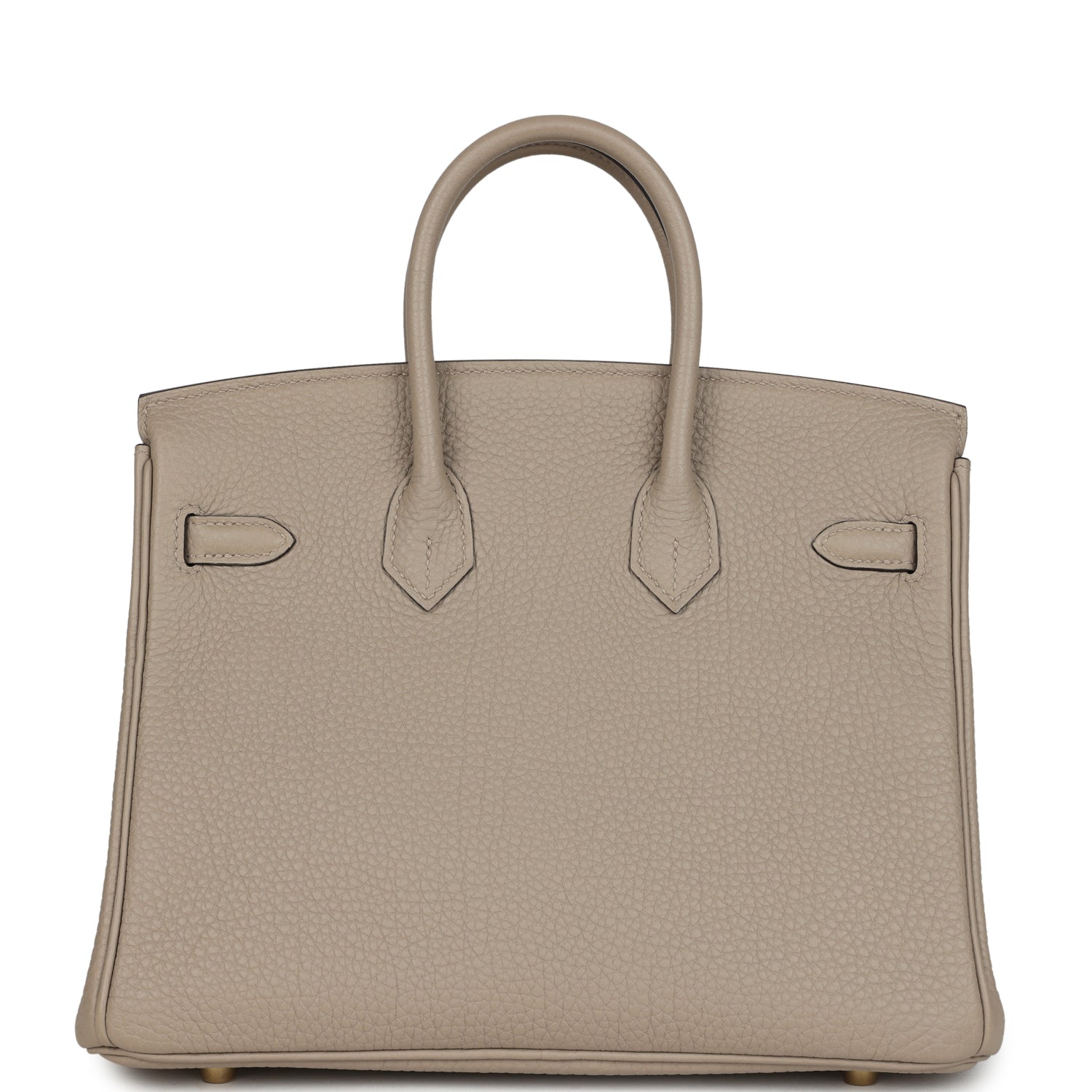 Hermes Birkin 25 Gris Tourterelle Togo Gold Hardware