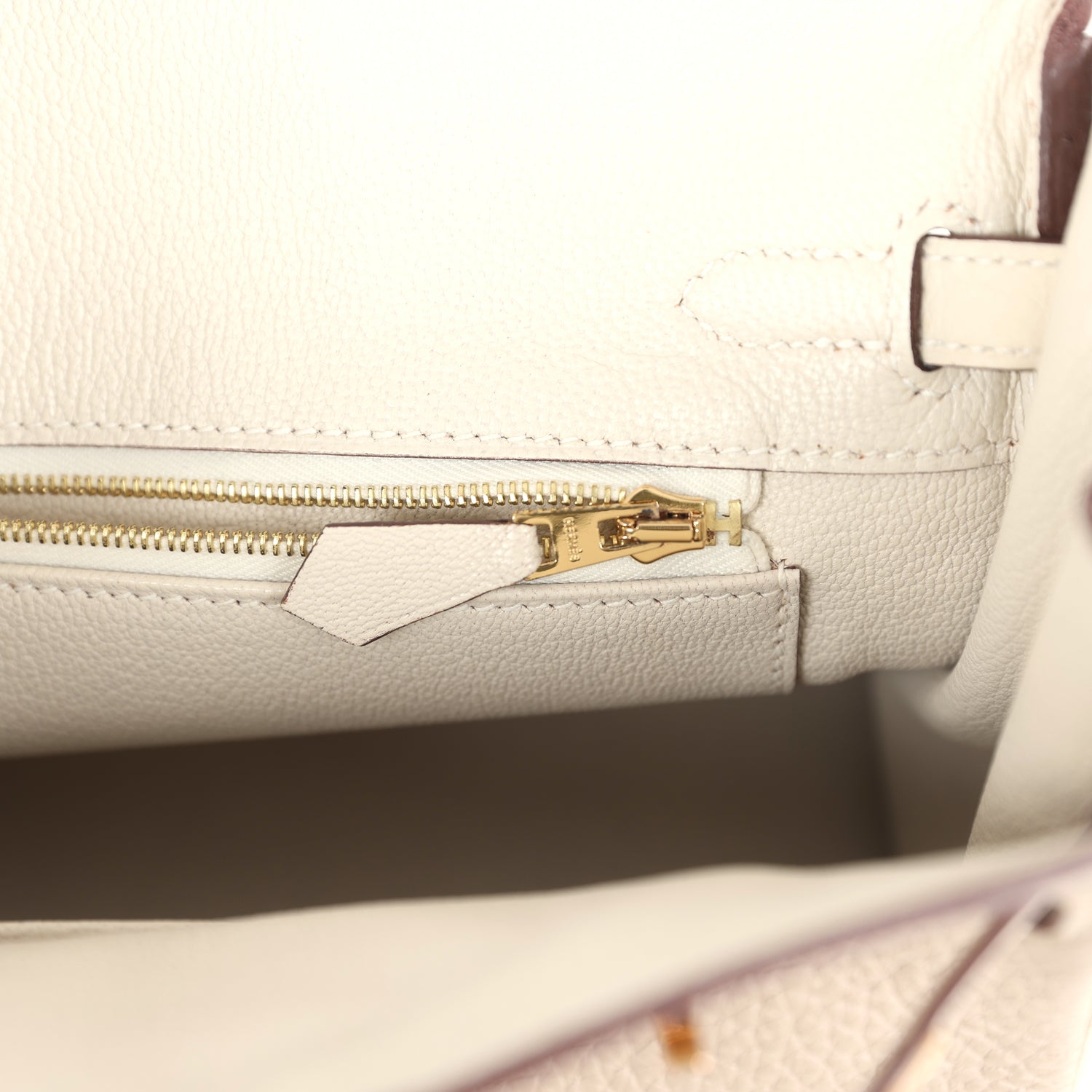 Hermes Special Order (HSS) Birkin 25 Gris Tourterelle and Craie Clemence Rose Gold Hardware