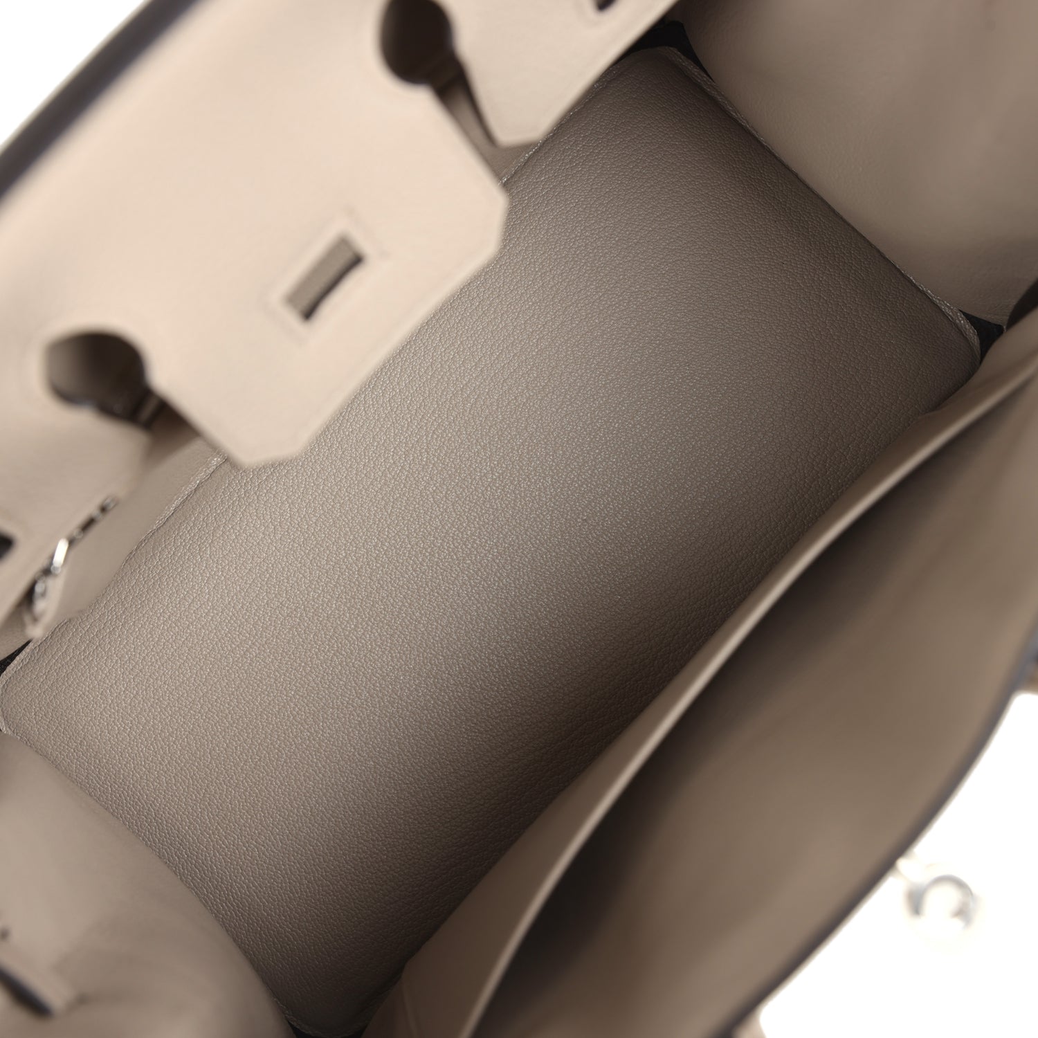 Hermes Birkin 25 Gris Tourterelle Togo Palladium Hardware