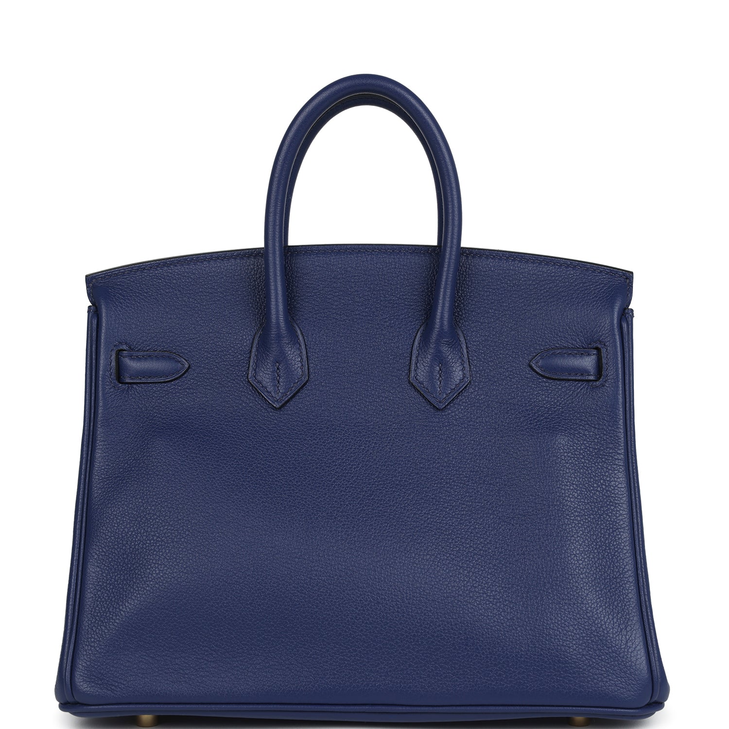 Hermes Birkin 25 Bleu Saphir Verso Novillo Gold Hardware
