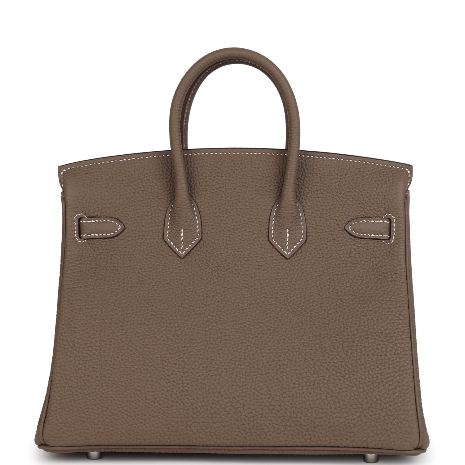 Hermes Birkin 25 Etoupe Togo Brushed Palladium Hardware