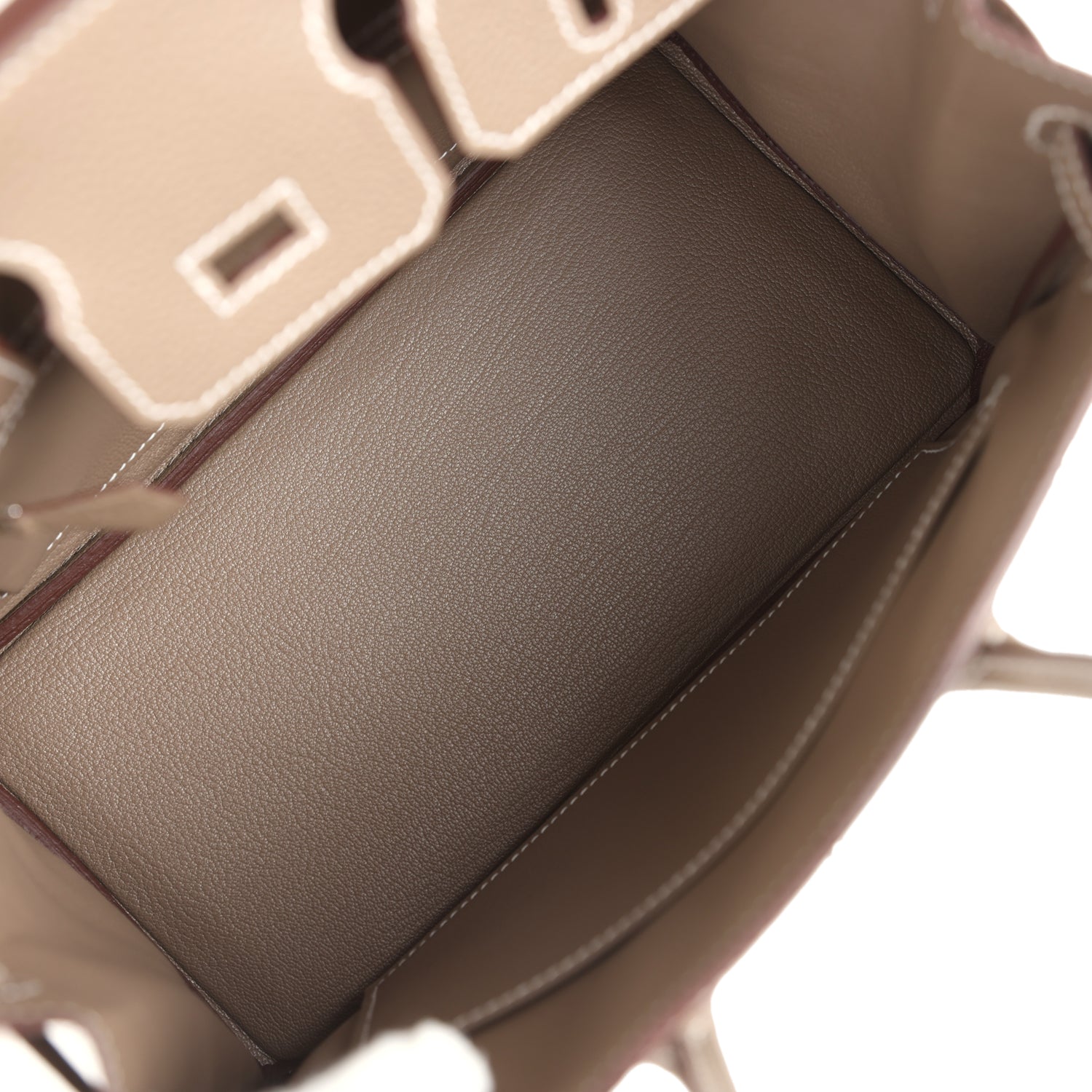 Hermes Birkin 25 Etoupe Togo Brushed Palladium Hardware