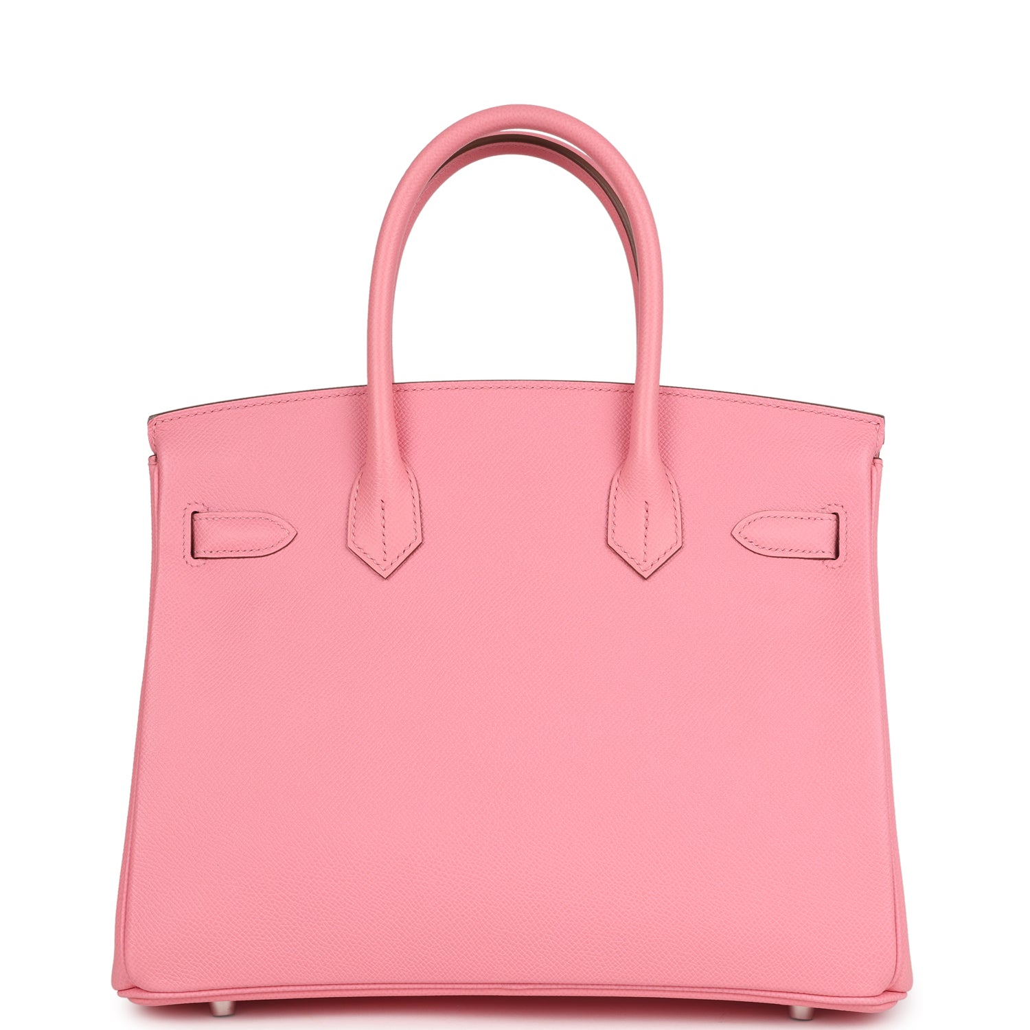 Pre-owned Hermes Birkin 30 Rose Confetti Epsom Palladium Hardware