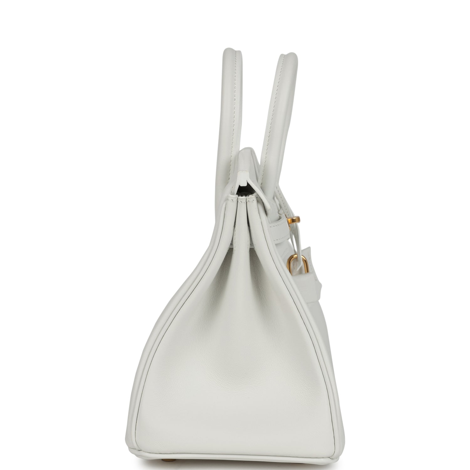 Hermes Birkin 25 New White Swift Gold Hardware