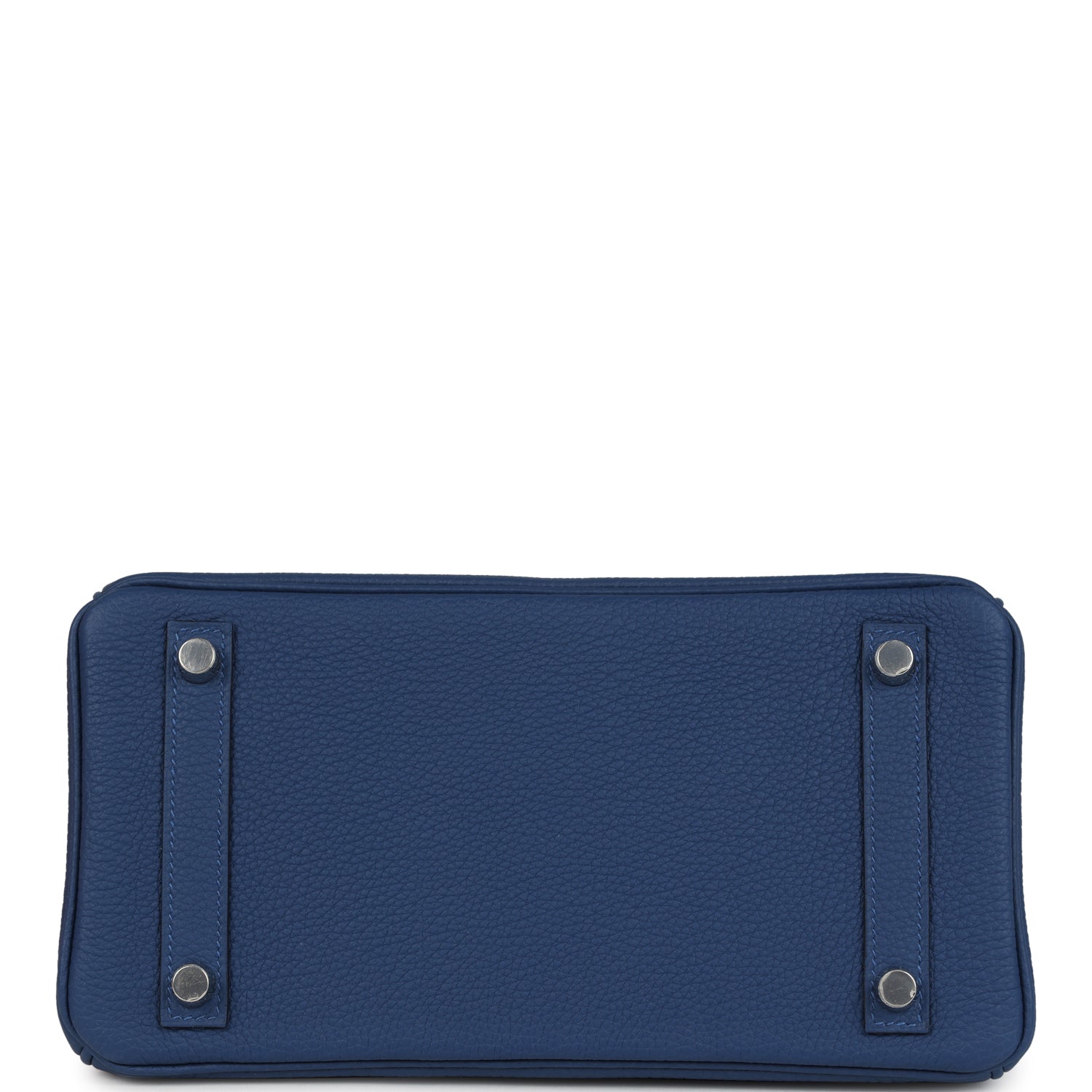 Hermes Birkin 25 Bleu Tie Togo Palladium Hardware