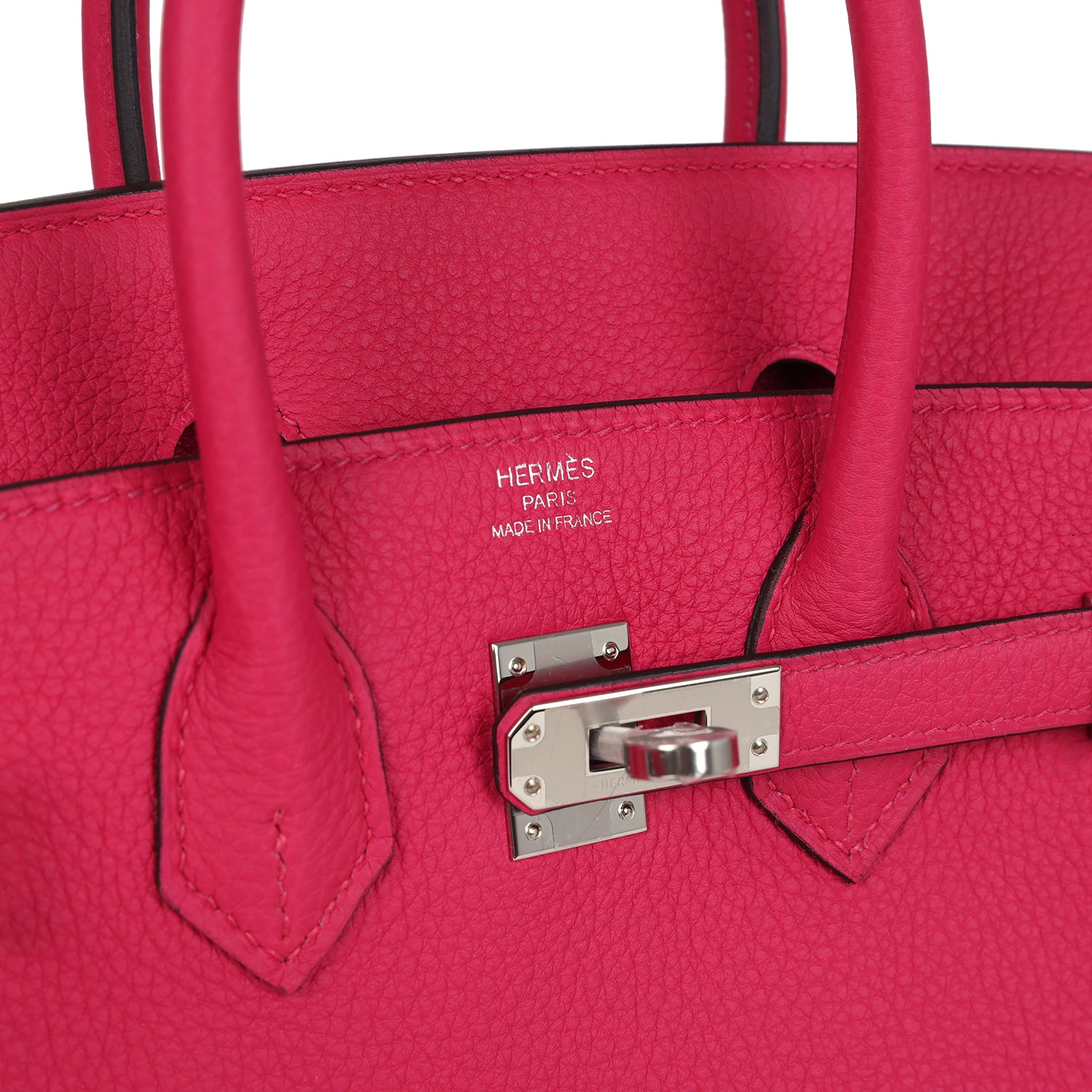 Hermes Birkin 25 Rose Mexico Togo Palladium Hardware
