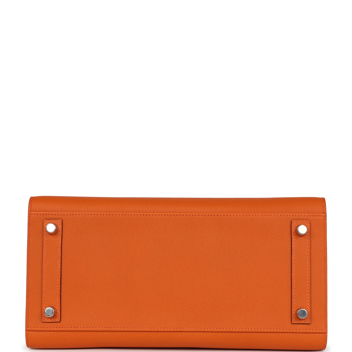 Hermes Birkin Sellier 30 Orange Epsom Palladium Hardware