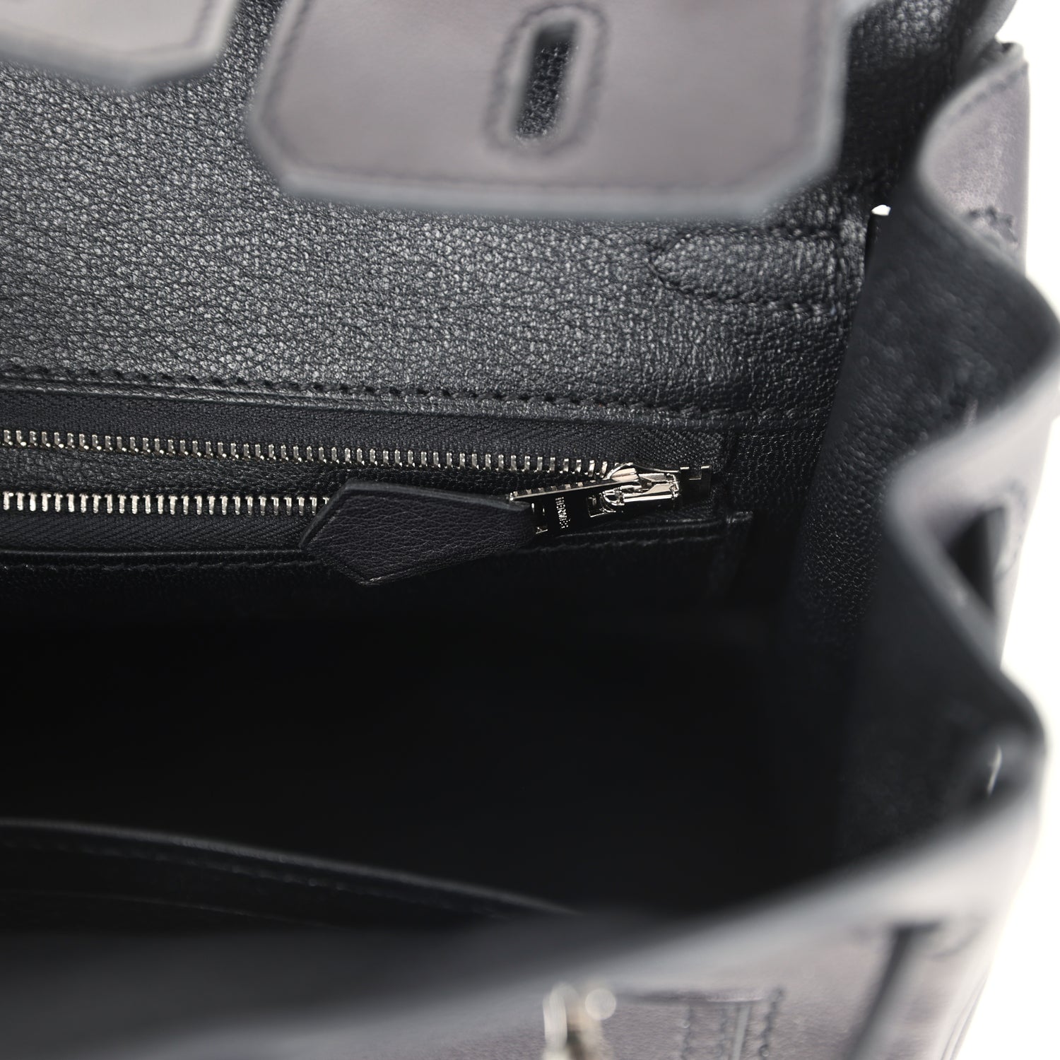 Hermes Limited Edition Birkin Rock 25 Black Volupto Palladium Hardware