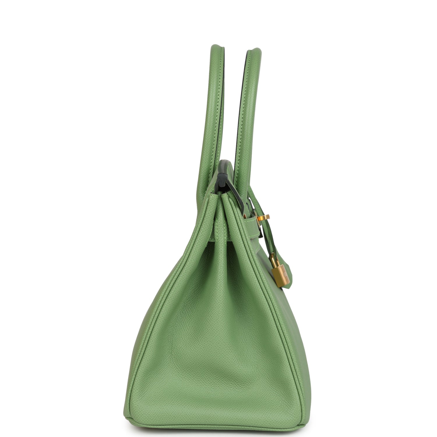 Hermes Birkin 30 Vert Criquet Epsom Gold Hardware