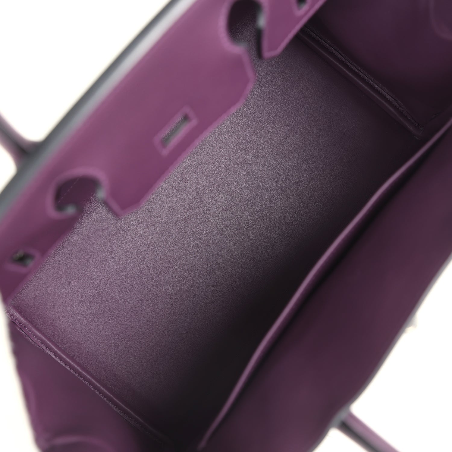 Hermes Quadrille Birkin 30 Cassis Swift, Ecru, Mauve and Bleu Bill Toile Canvas Palladium Hardware