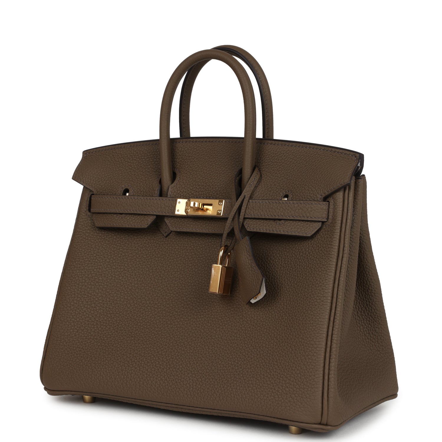 Hermes Birkin 25 Toundra Verso Togo Gold Hardware