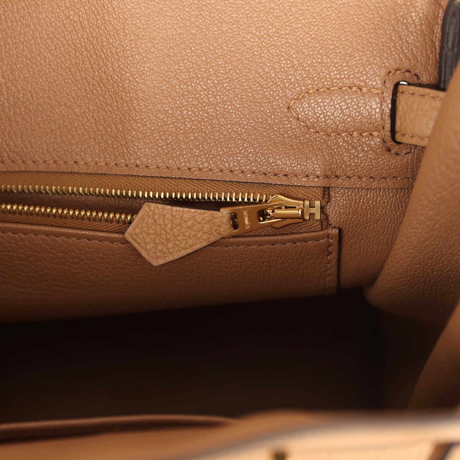 Hermes Birkin 25 Chai Togo Gold Hardware