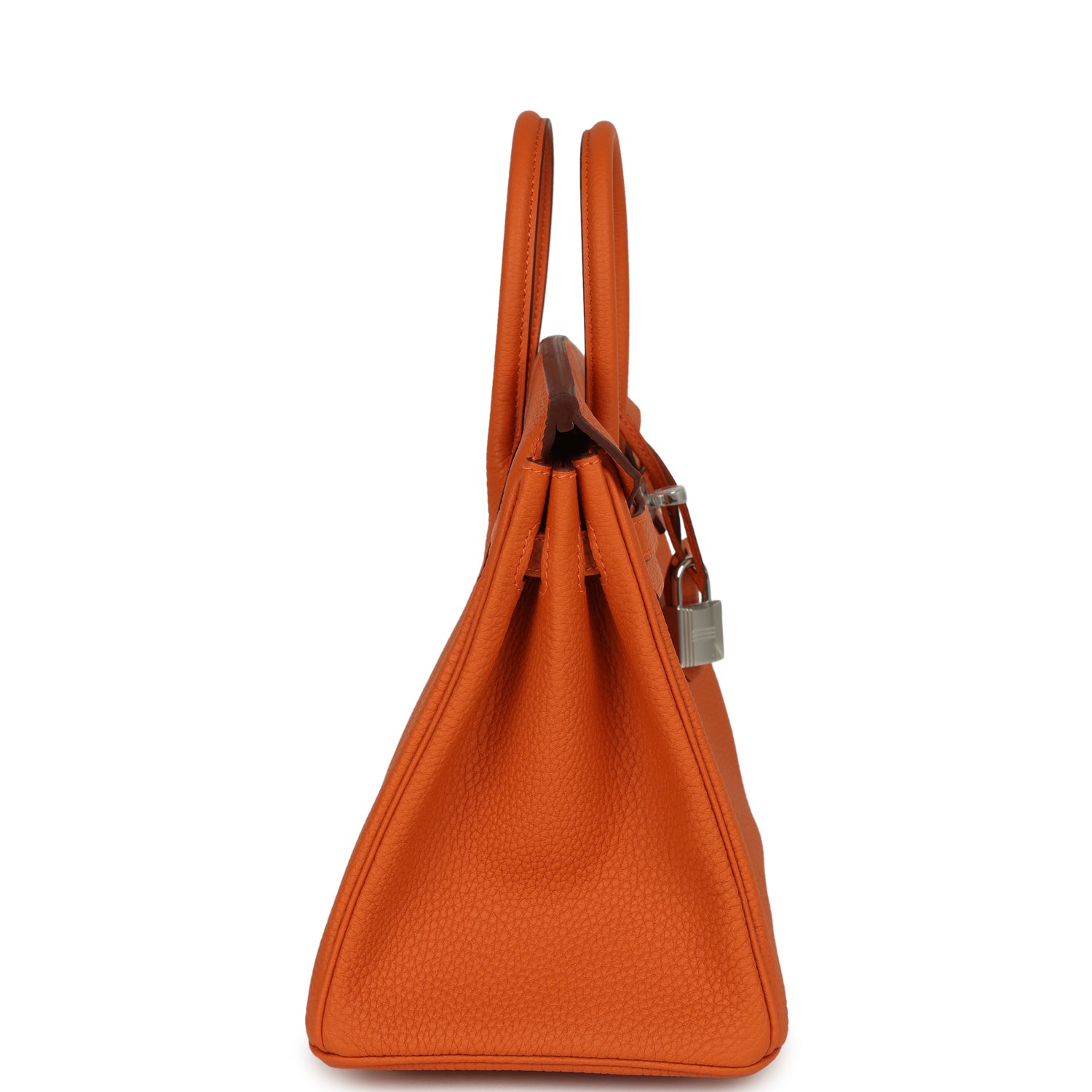 Hermes Birkin 25 Orange Togo Palladium Hardware
