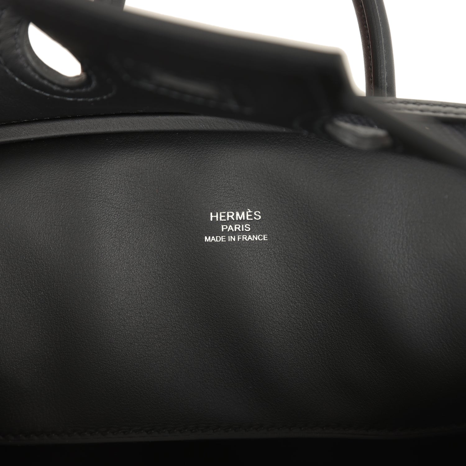 Hermes Birkin 25 Cargo Black Toile Goeland and Black Swift Palladium Hardware