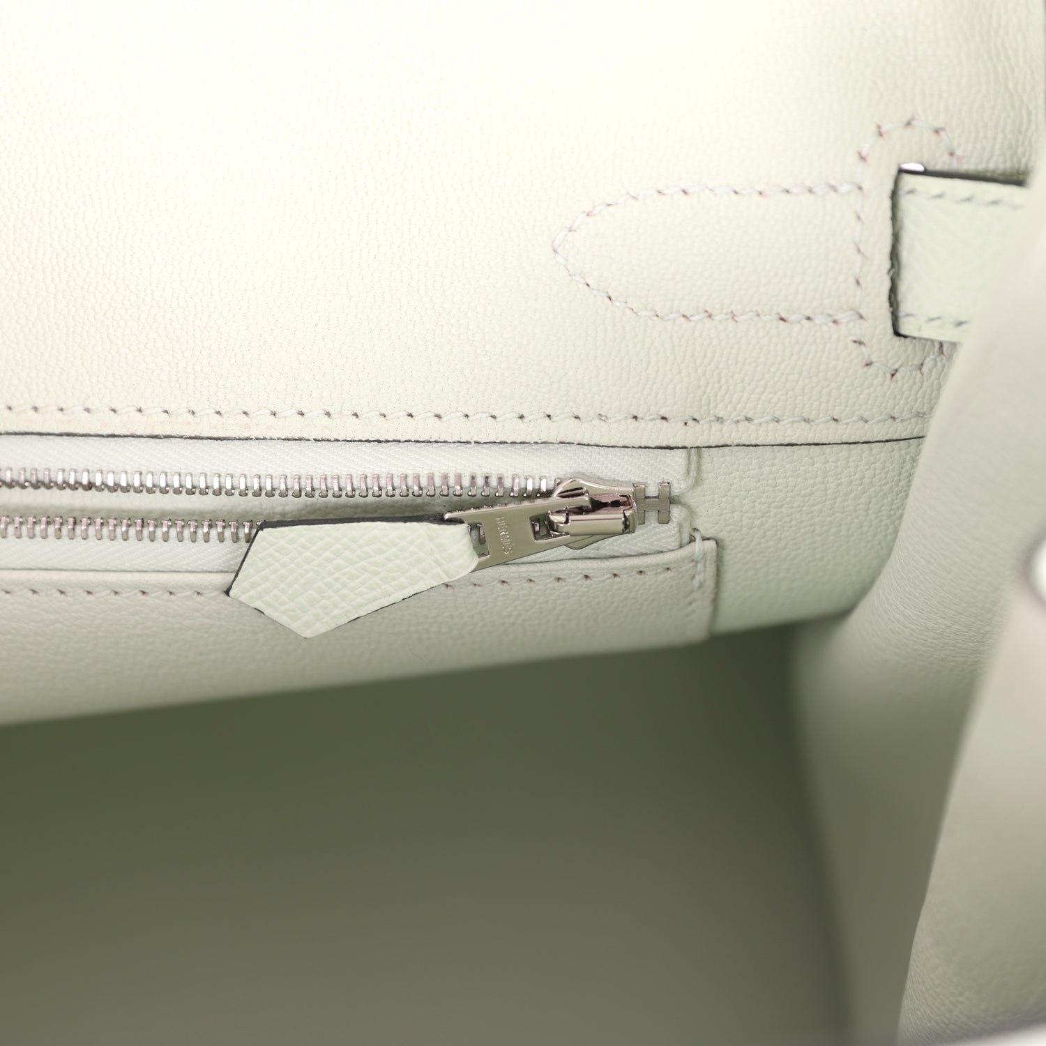 Hermes Birkin 30 Vert Fizz Epsom Palladium Hardware