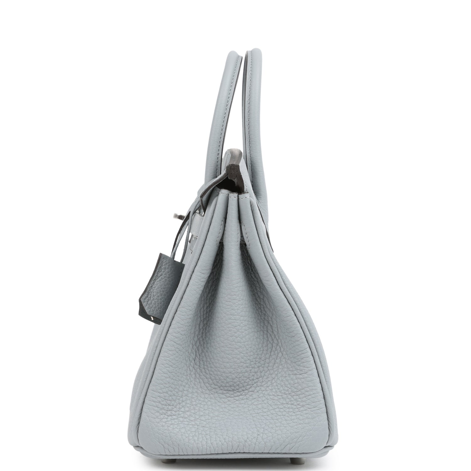Hermes Birkin 25 Gris Pantin Togo Palladium Hardware
