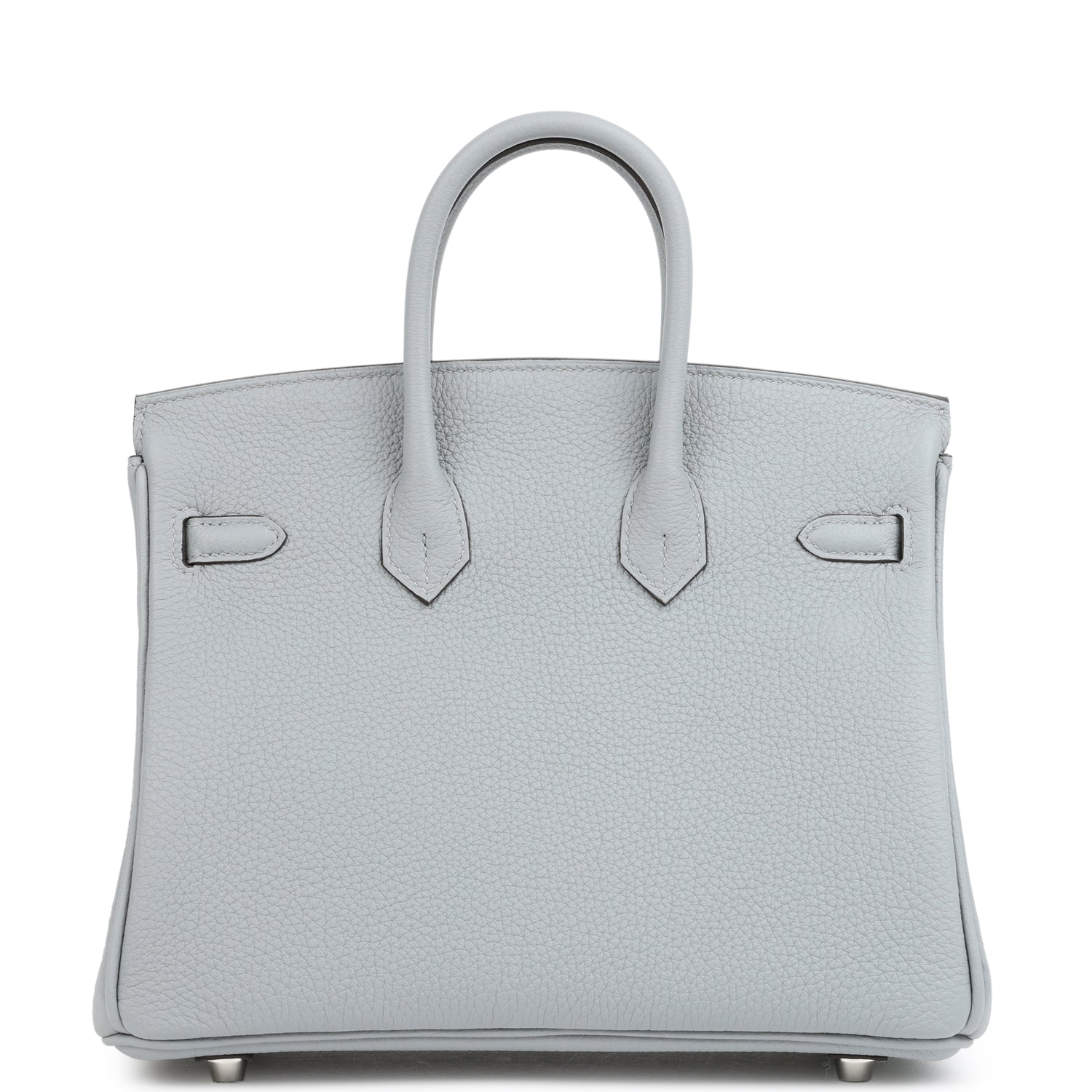 Hermes Birkin 25 Gris Pantin Togo Palladium Hardware