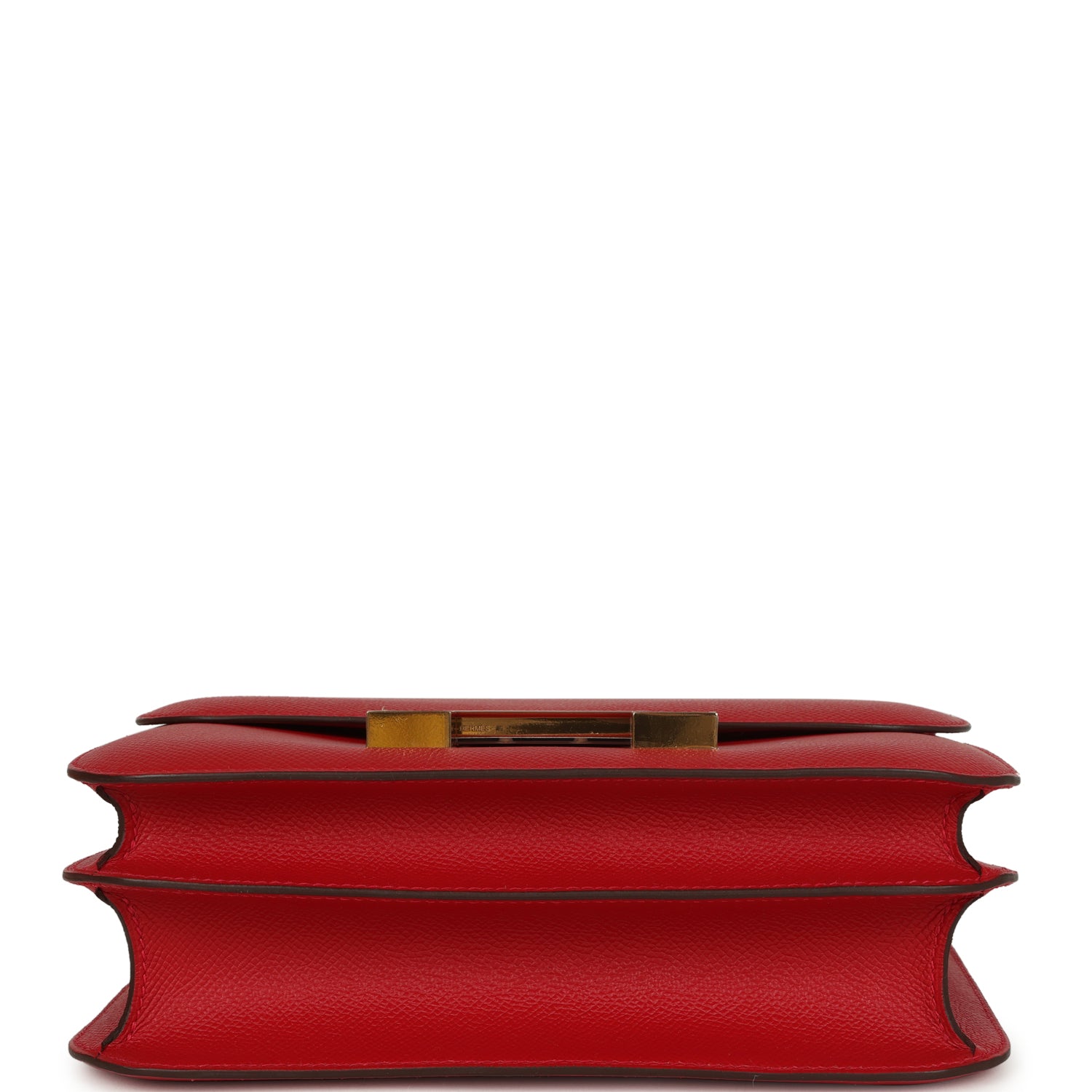 Hermes Constance 24 Rouge Casaque Epsom Gold Hardware