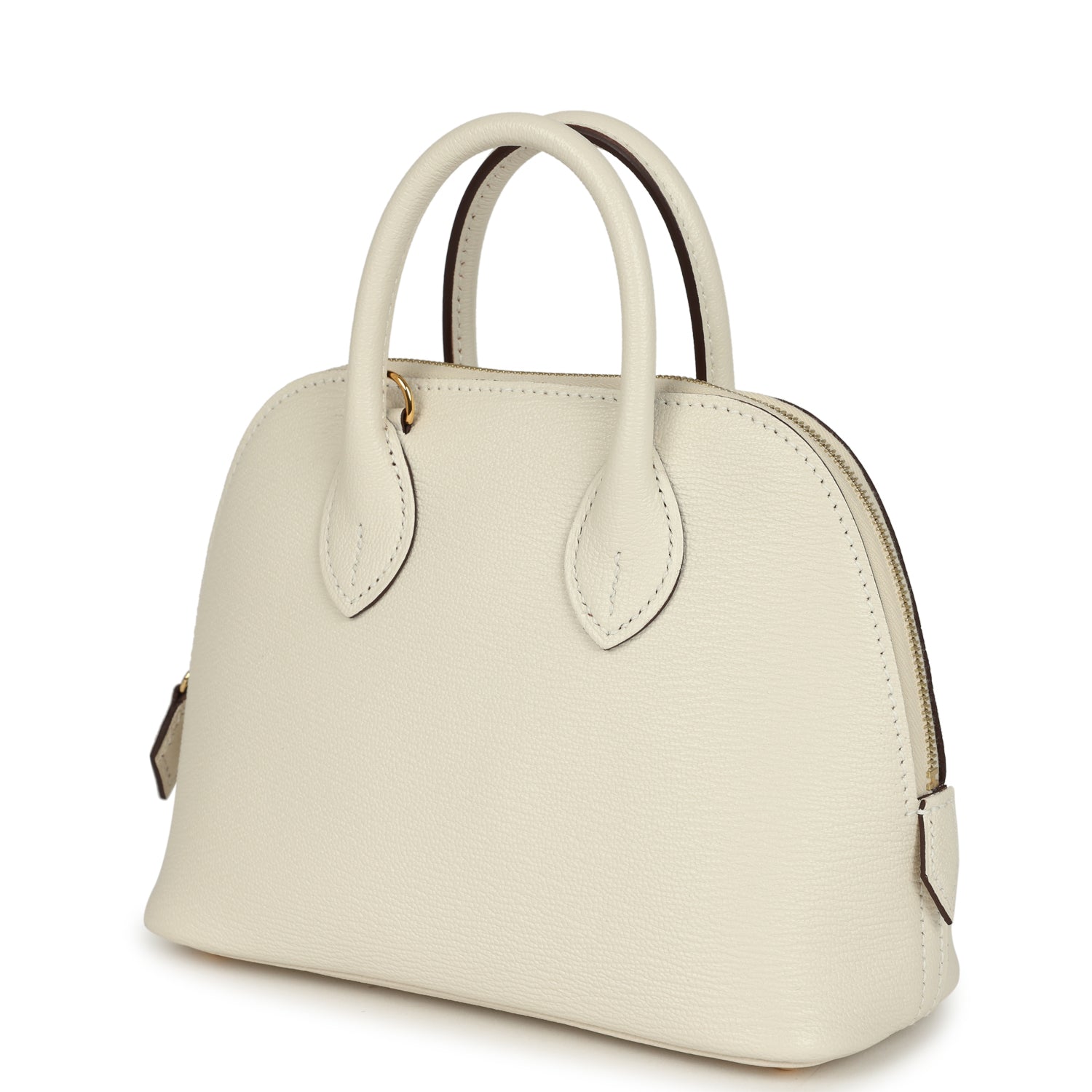 Hermes 1923 Bolide Mini Nata Chevre Mysore Gold Hardware