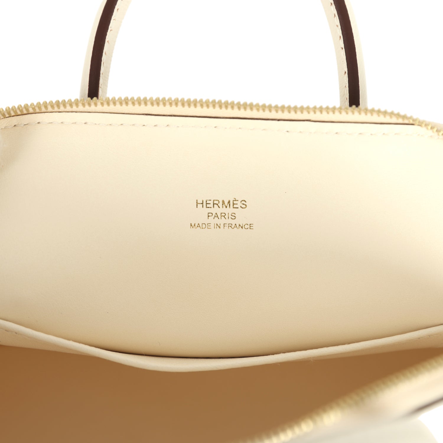 Hermes 1923 Bolide Mini Nata Chevre Mysore Gold Hardware