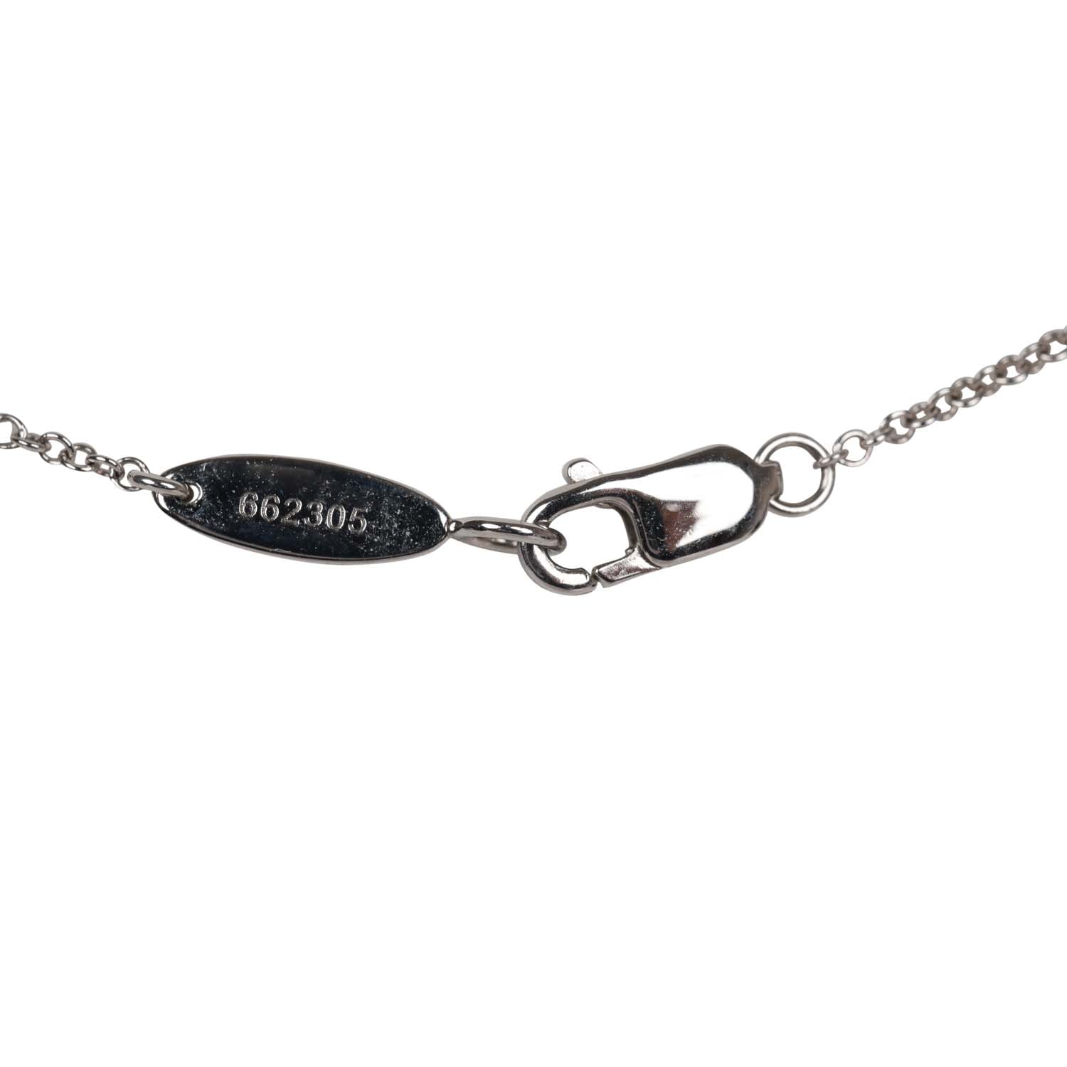 Harry Winston Symbols Cross Pendant Pear Shaped Diamonds Platinum