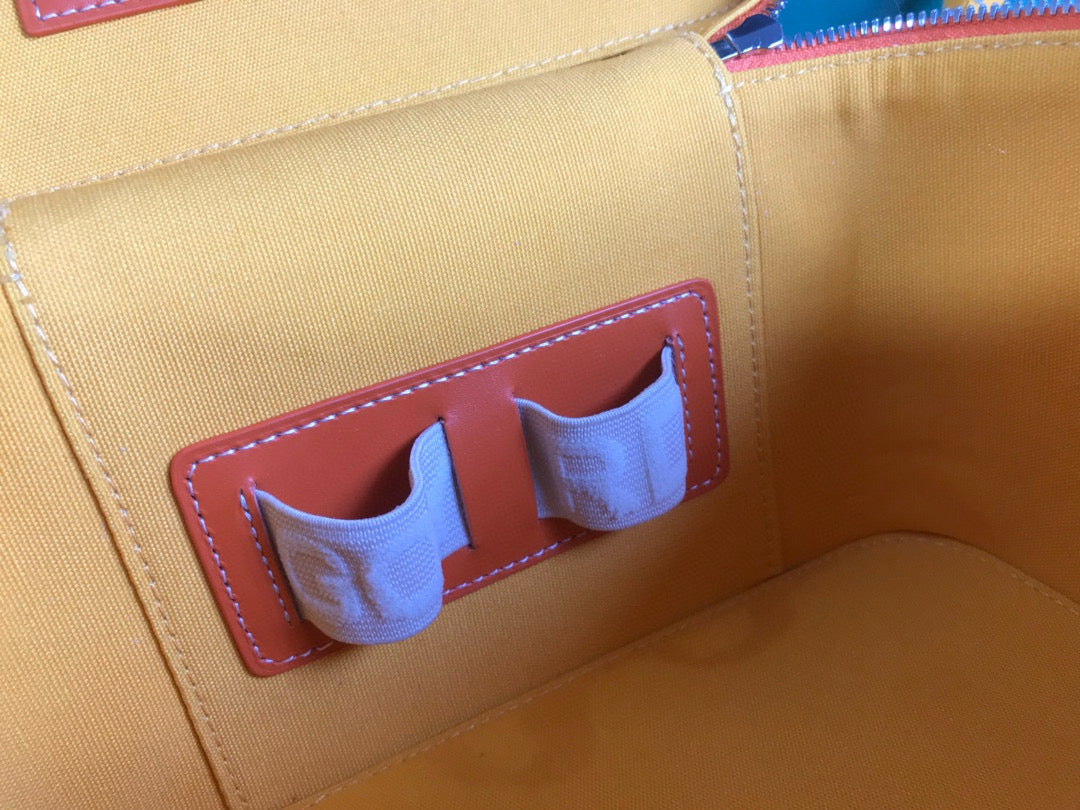 Goyard Muse Vanity Case Orange Leather 52