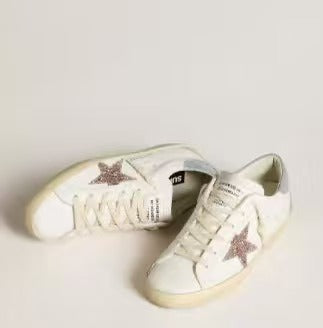 Golden Goose Hi Star Ivory Canvas