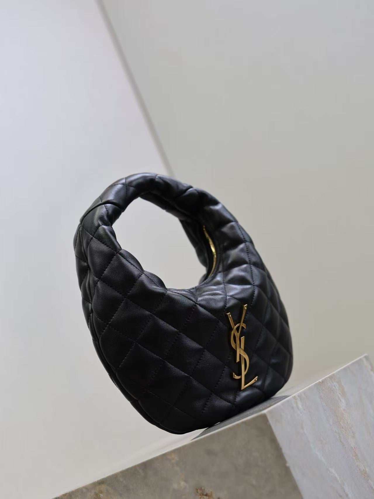 YSL Icarino Icare Mini Bag Black Lambskin