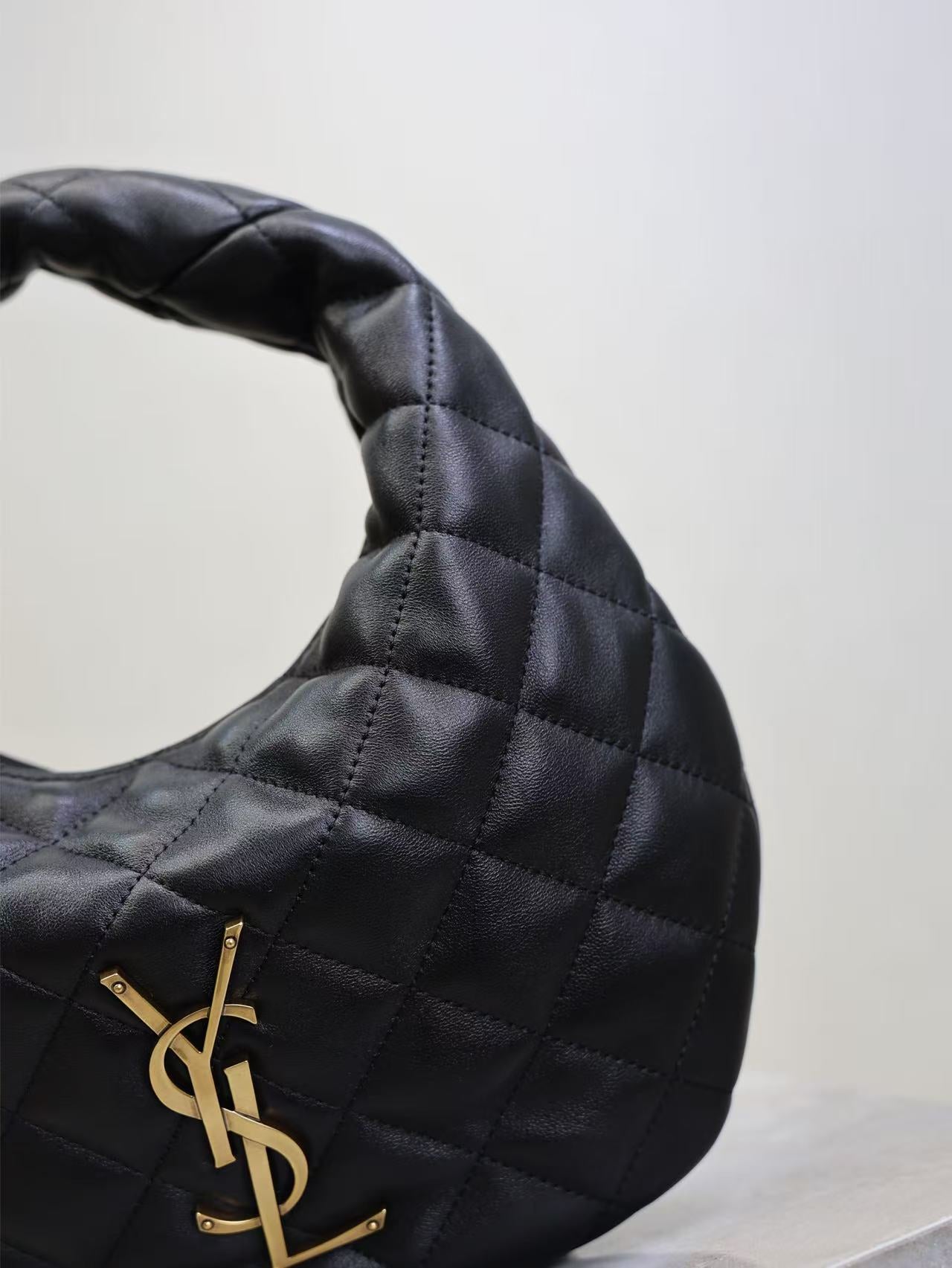 YSL Icarino Icare Mini Bag Black Lambskin
