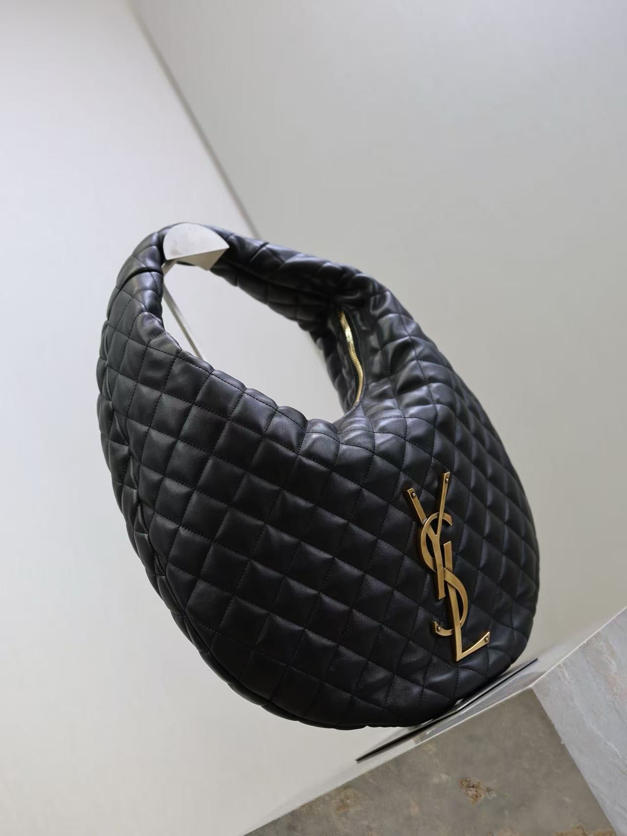YSL Icarino Icare 44cm Bag Black Lambskin