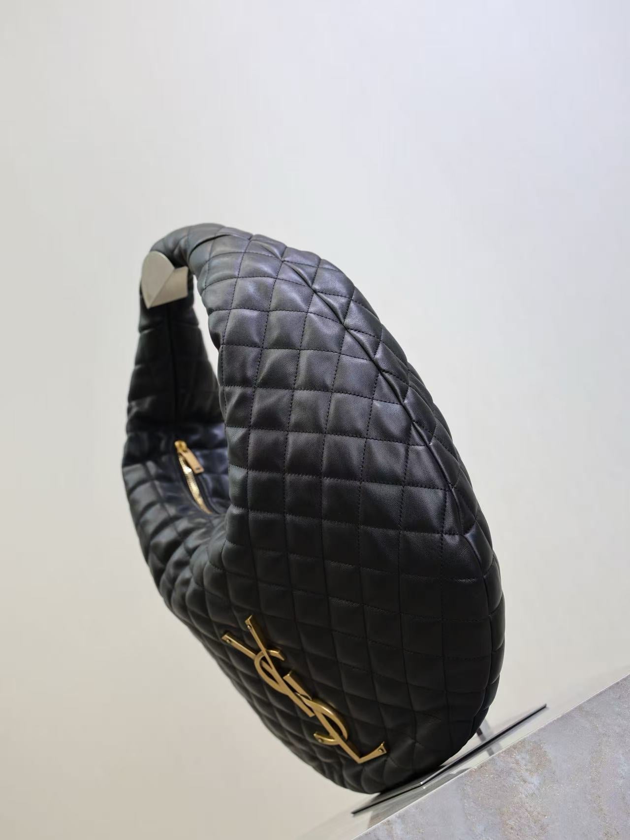 YSL Icarino Icare 44cm Bag Black Lambskin