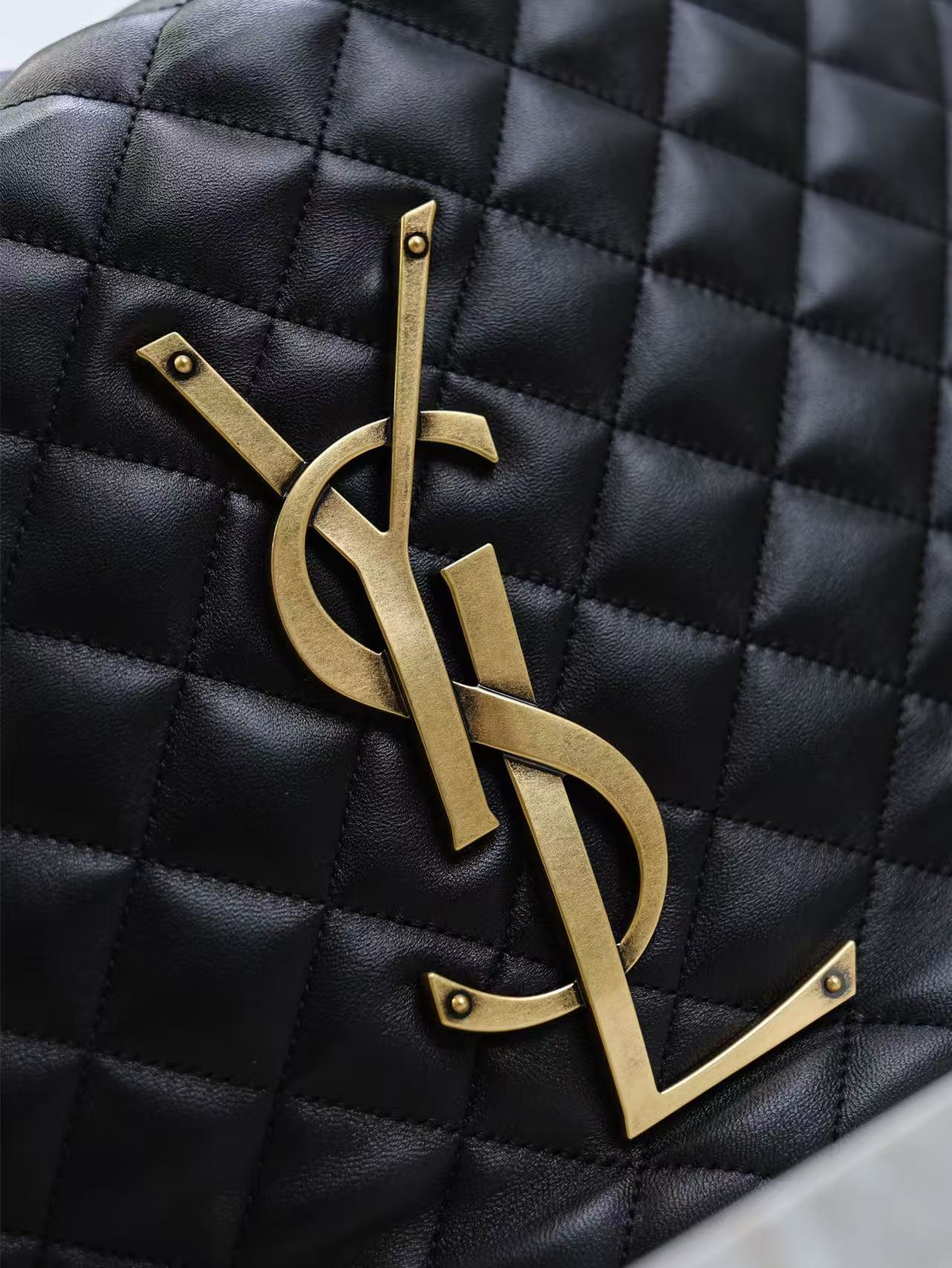 YSL Icarino Icare 44cm Bag Black Lambskin